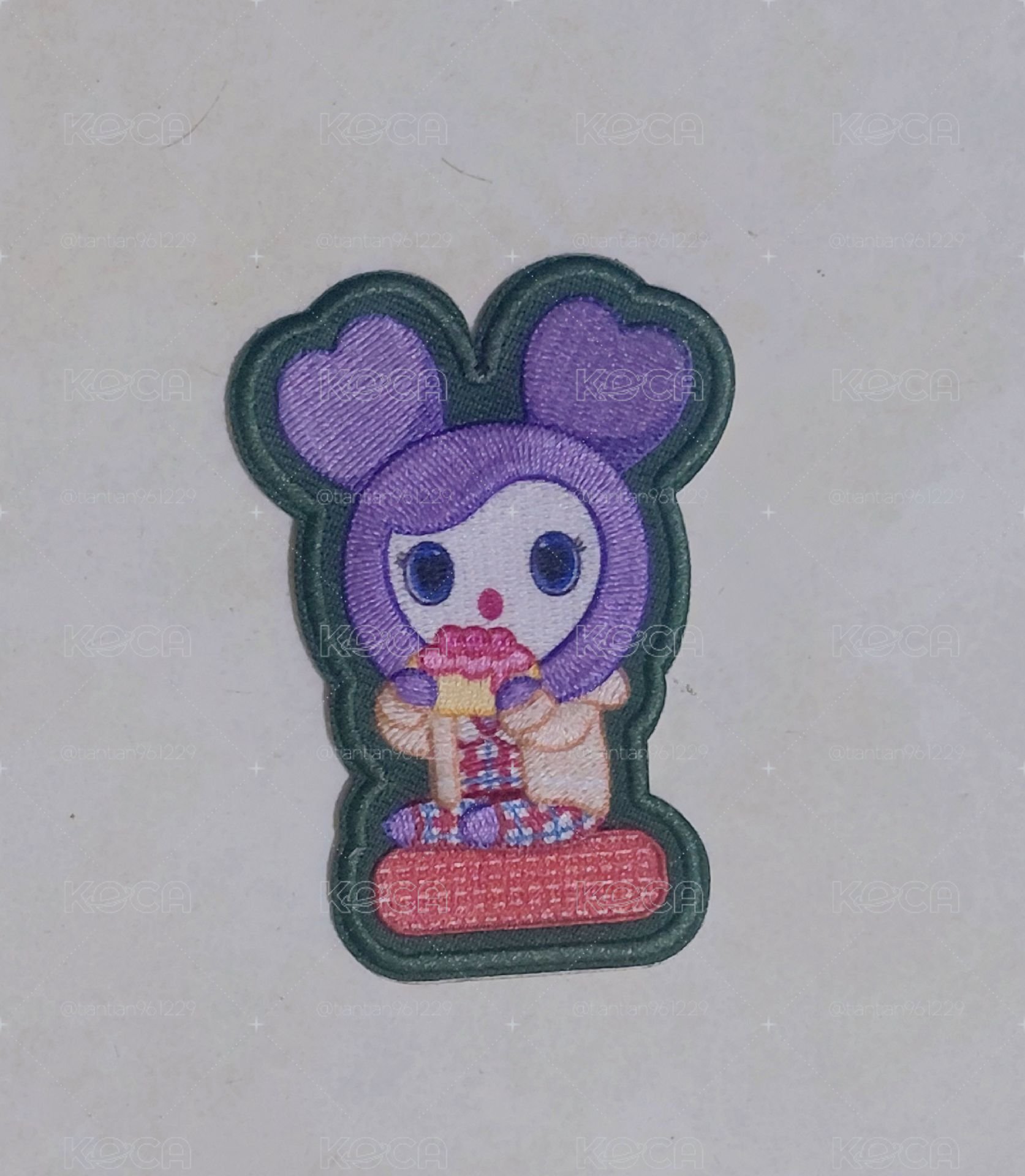 TWICE SANA 冬日快閃 刺繡貼 布貼紙