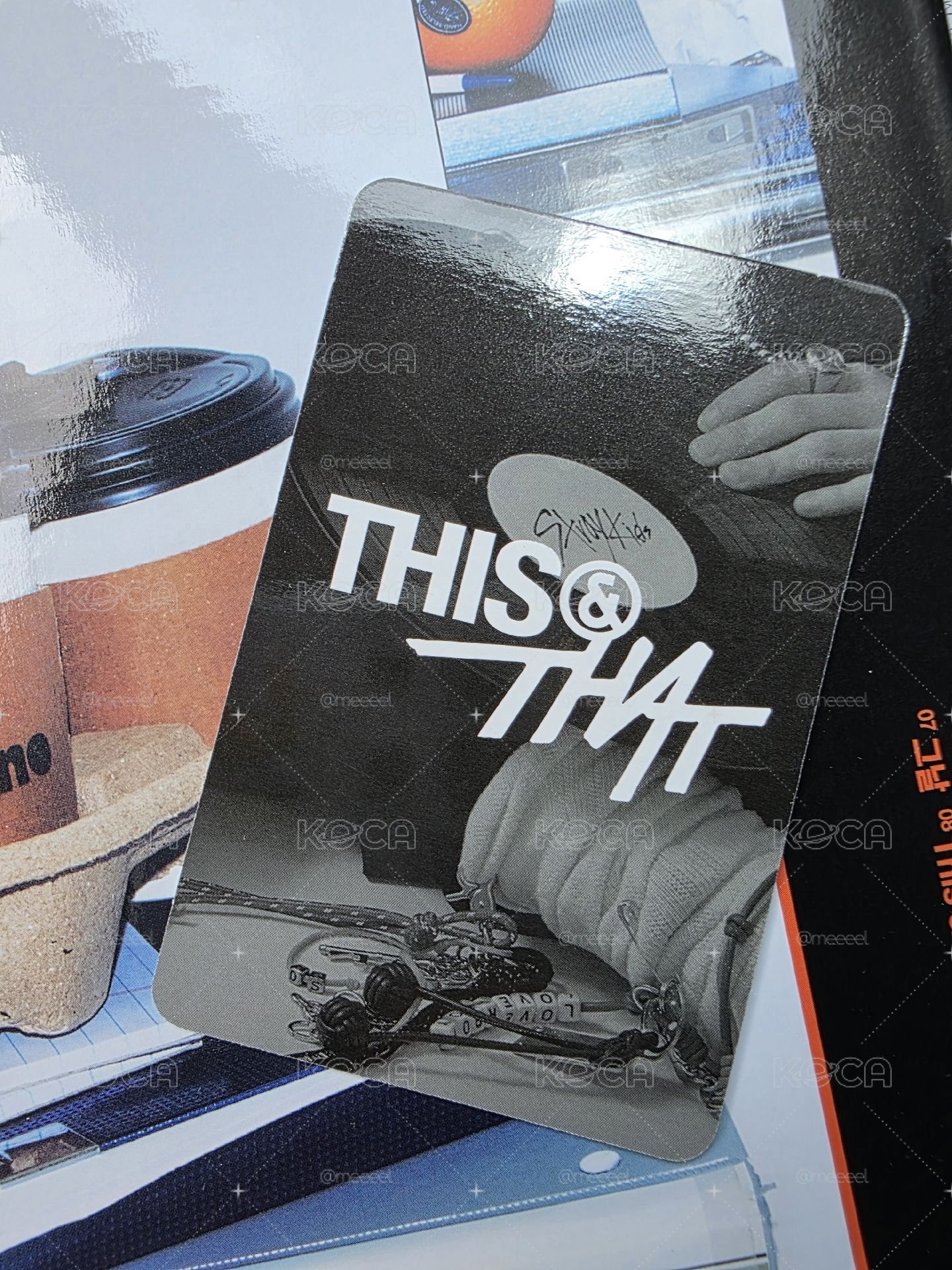 THIS & THAT 專輯卡 THIS ver. 旻