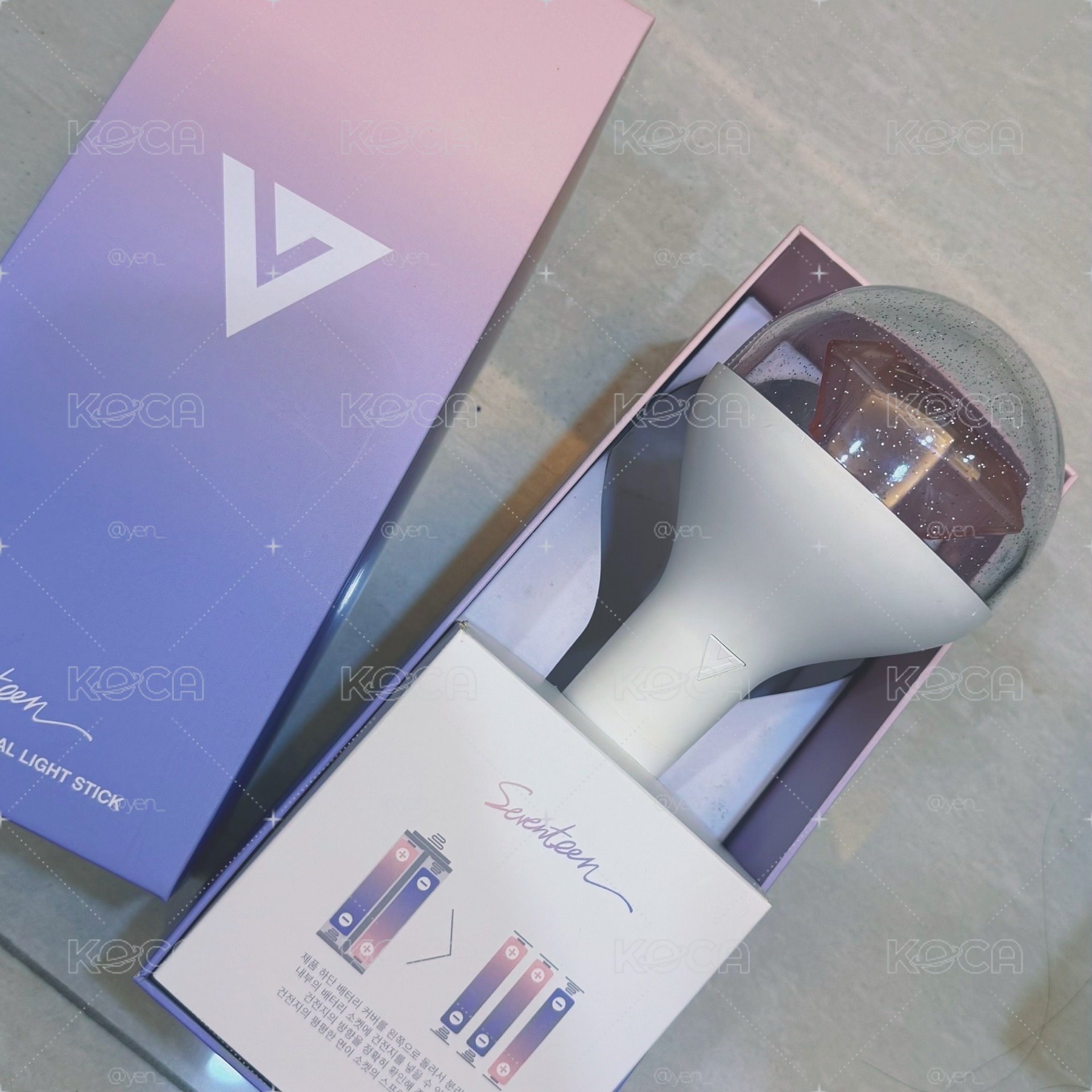 SEVENTEEN 1️⃣代手燈