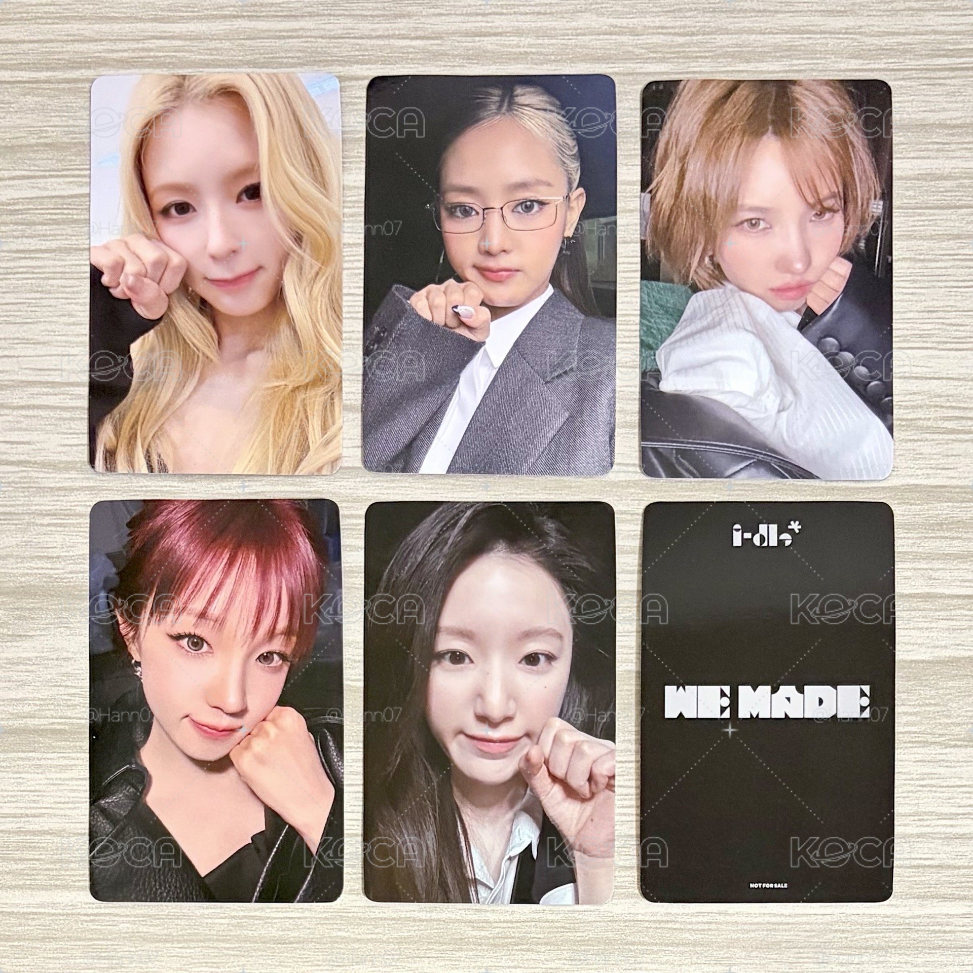 i-dle 橫濱會場特典 單卡/帶mono專