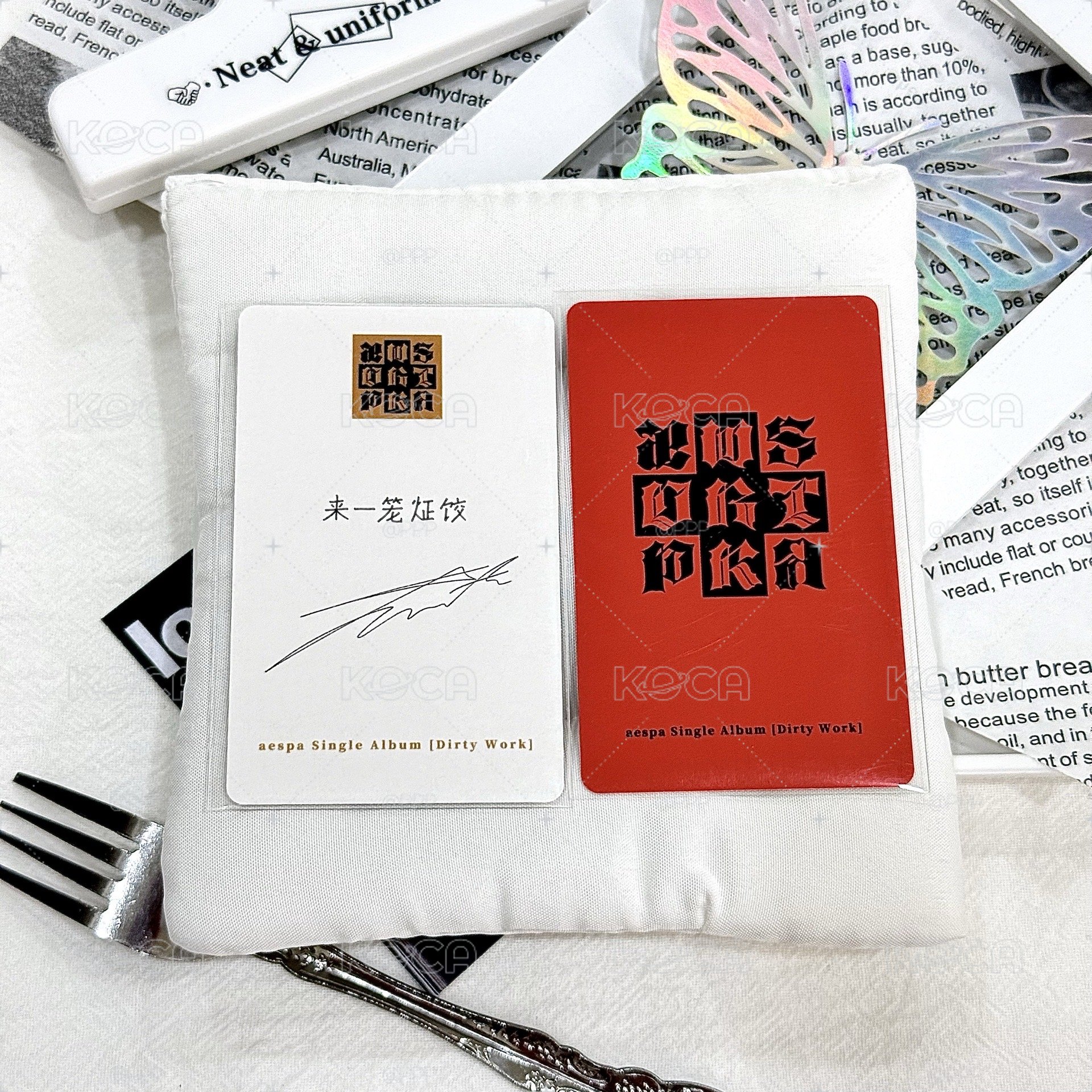 DW泡泡摩奇冬一對 中文卡背