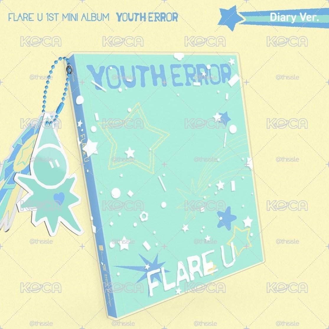 FLARE U YOUTH ERROR Diary ver. 專輯 全新未拆