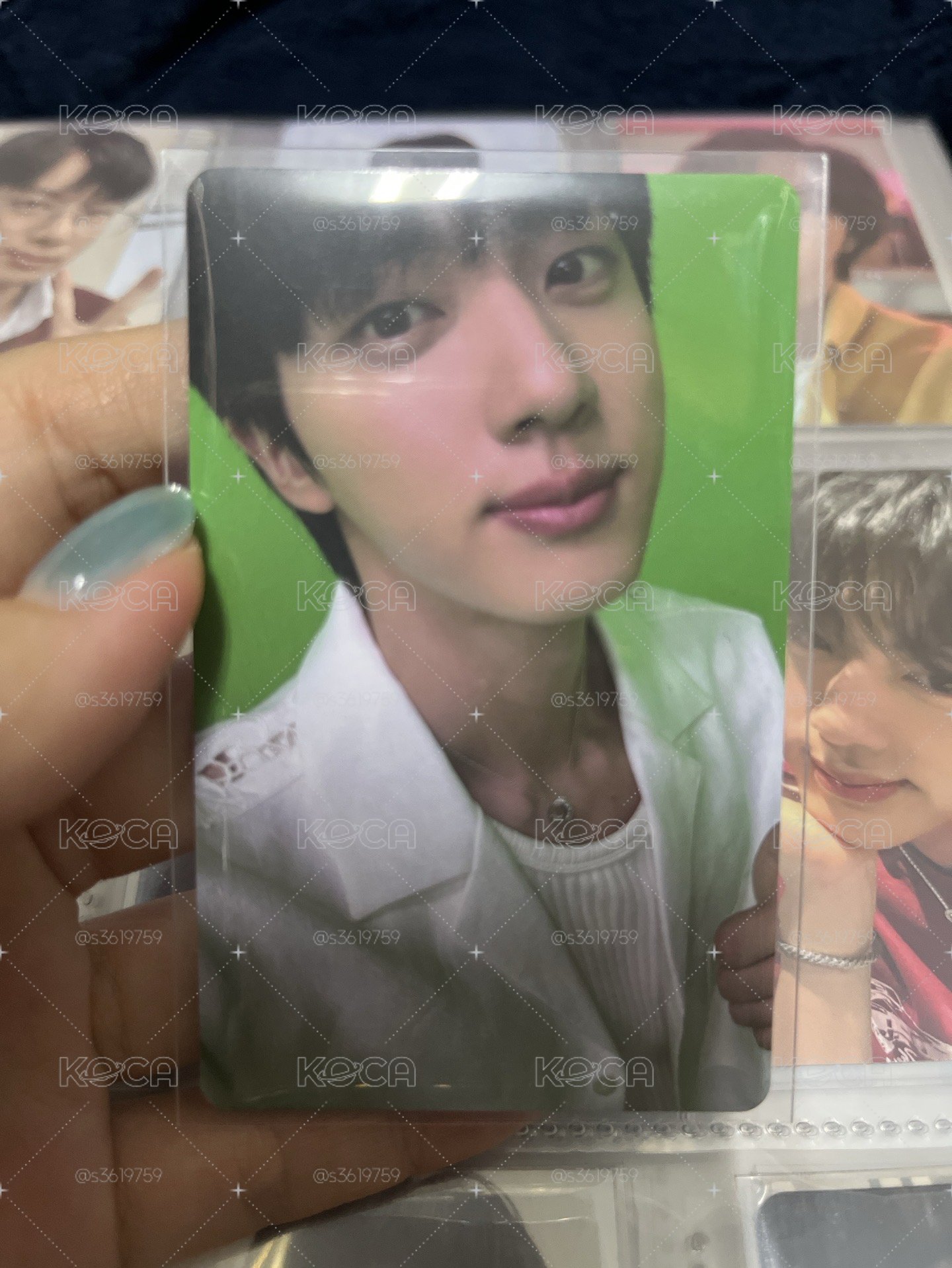 BTS 碩珍 Run SeokJin Tour日本大阪入場卡