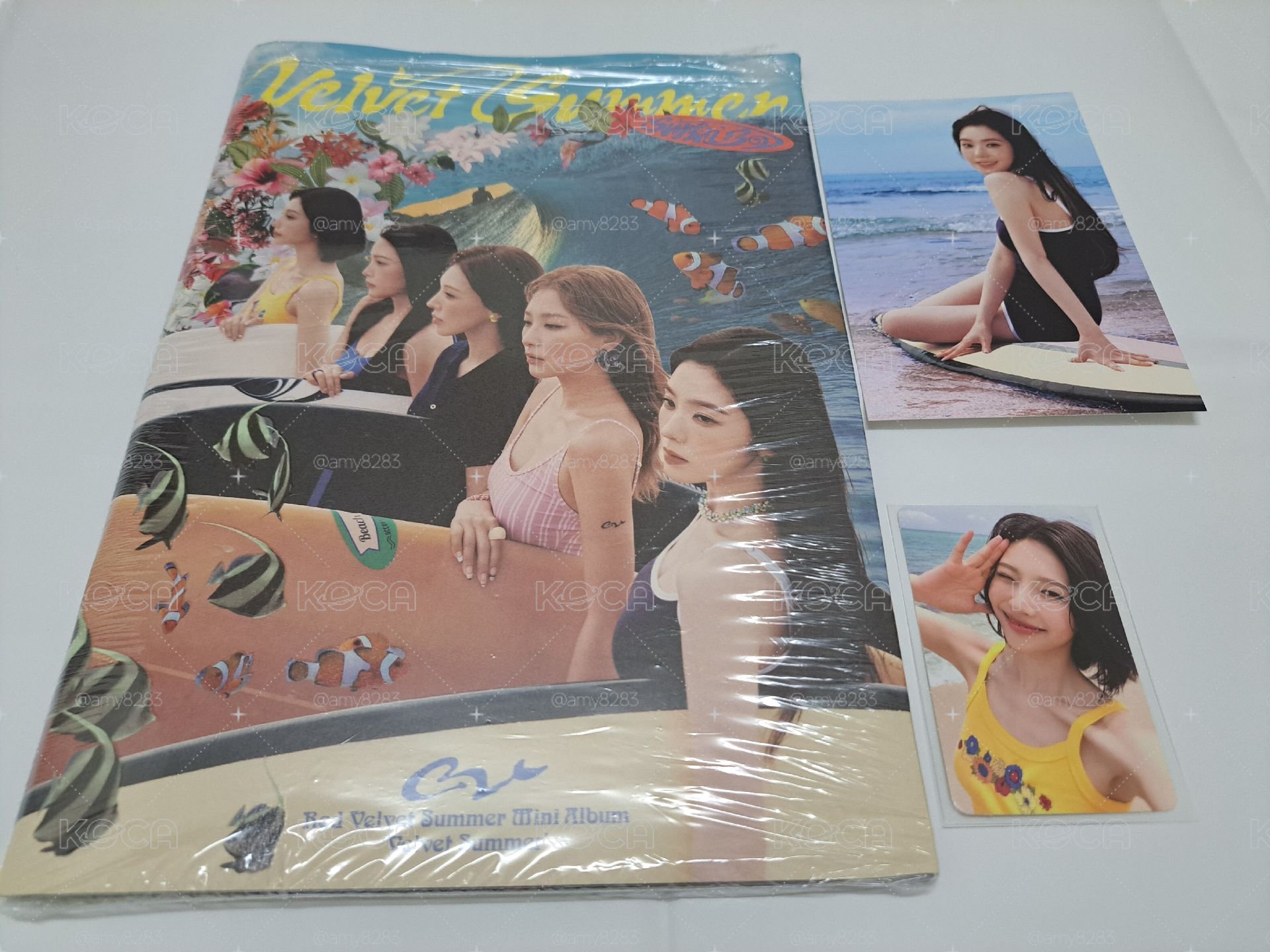Red velvet Velvet Summer Joy 小卡 Irene 明信片 全專