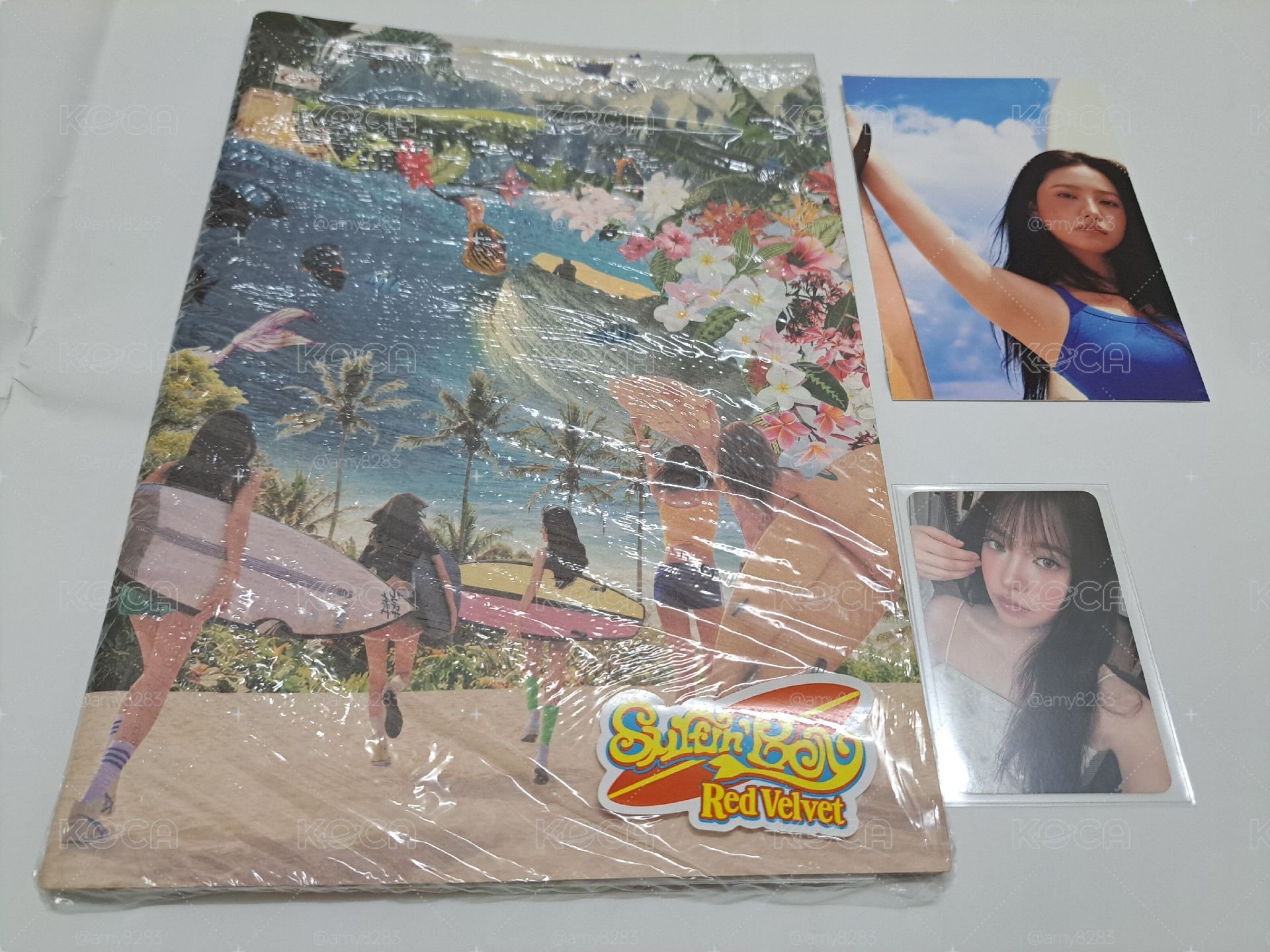 Red velvet Velvet Summer Yeri 小卡 明信片 全專