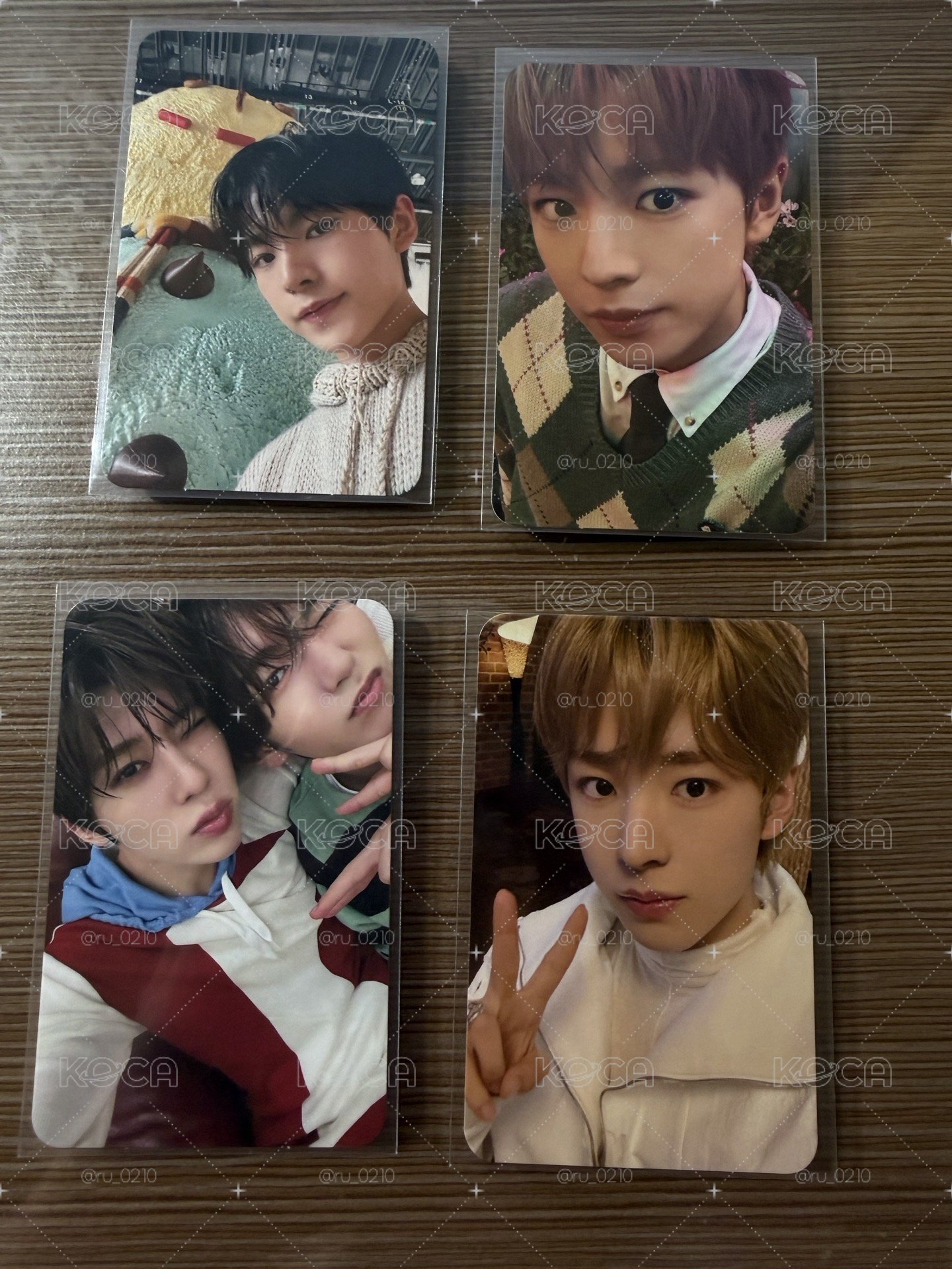 NCT WISH 日專小卡