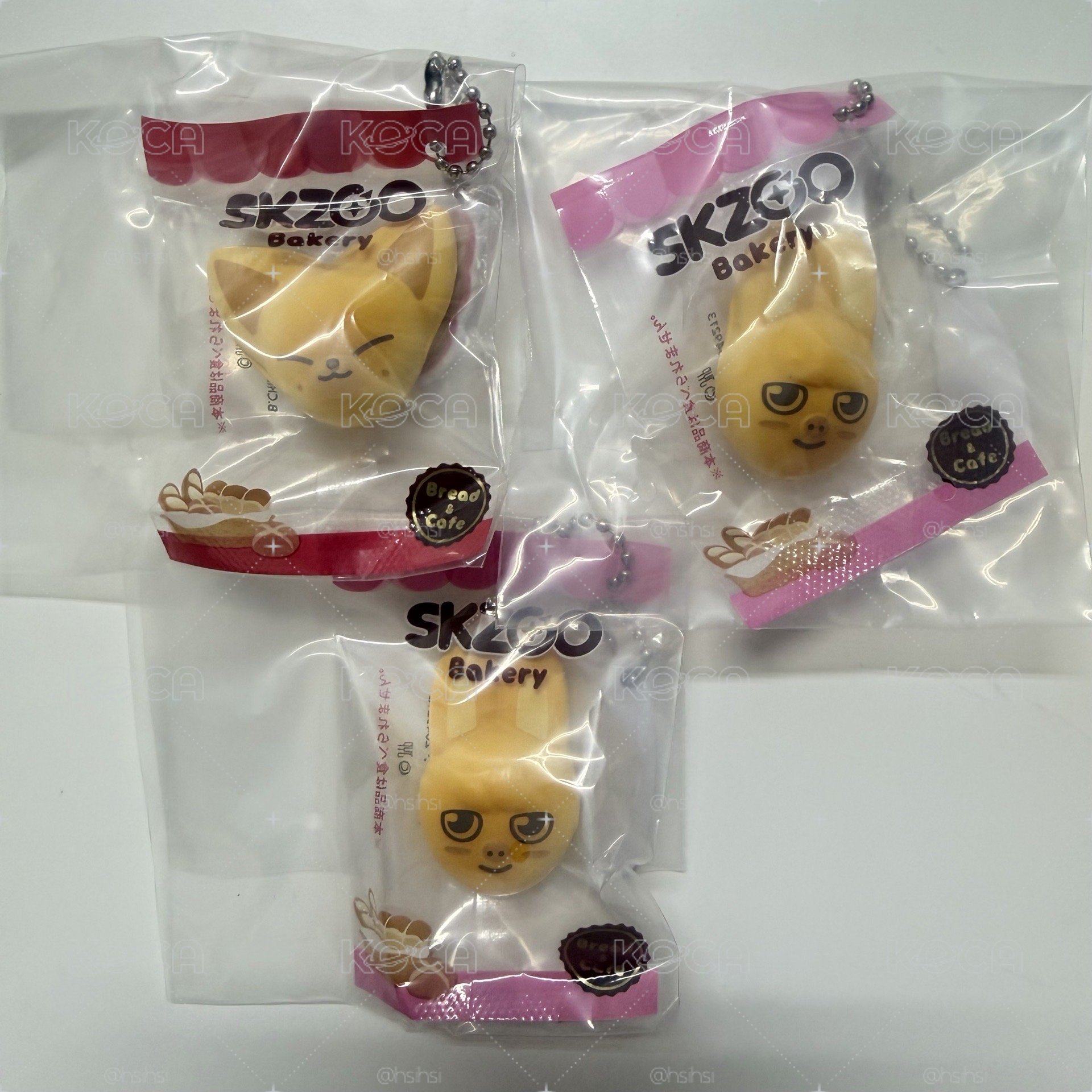 skzoo 麵包店扭蛋
