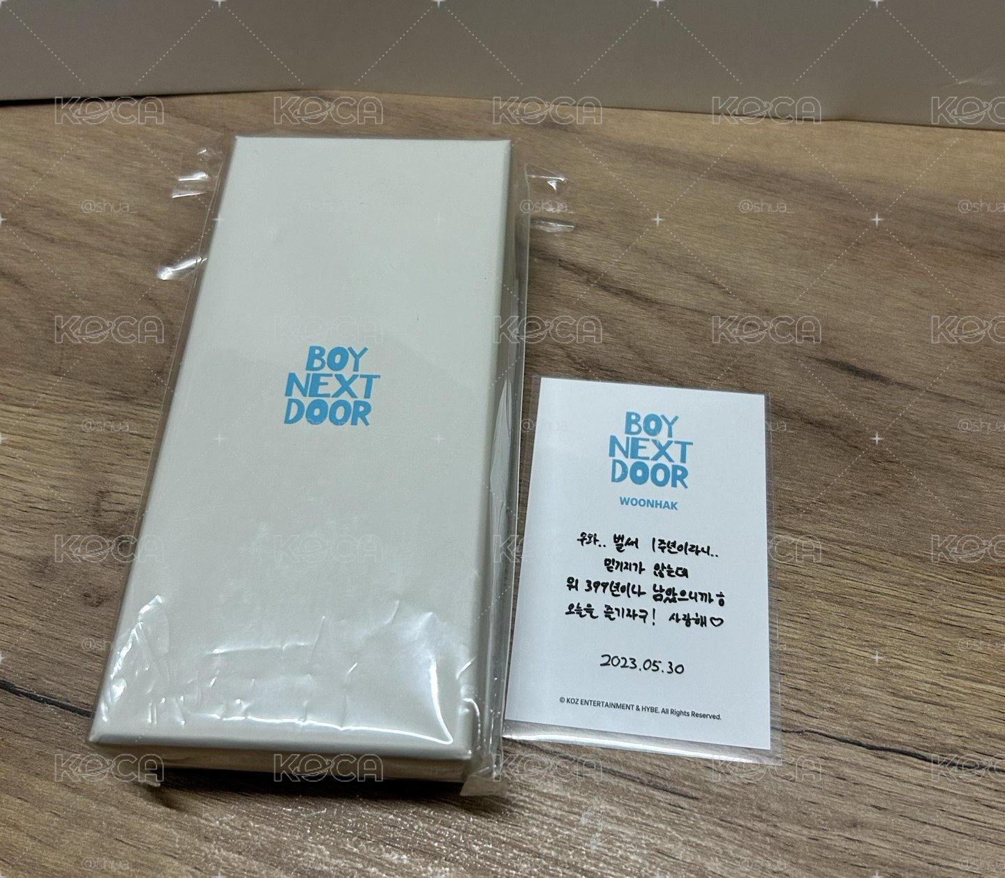 WOONHAK一週年項鍊