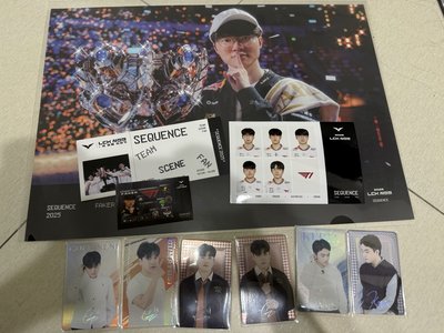 LCK攝影展海報票根+25年快閃卡包