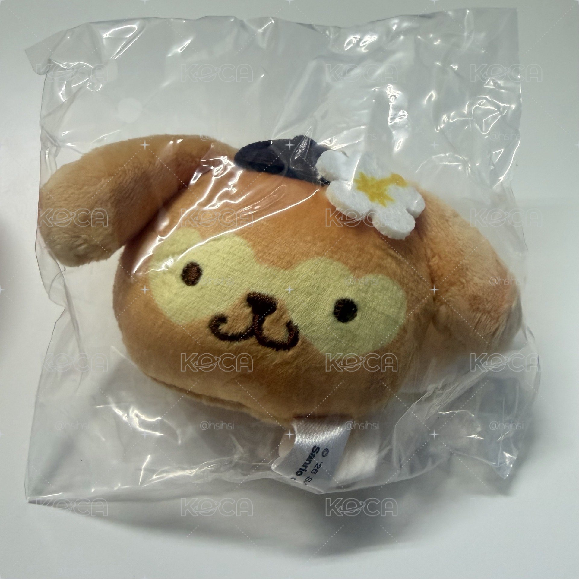 布丁狗曬黑吊飾