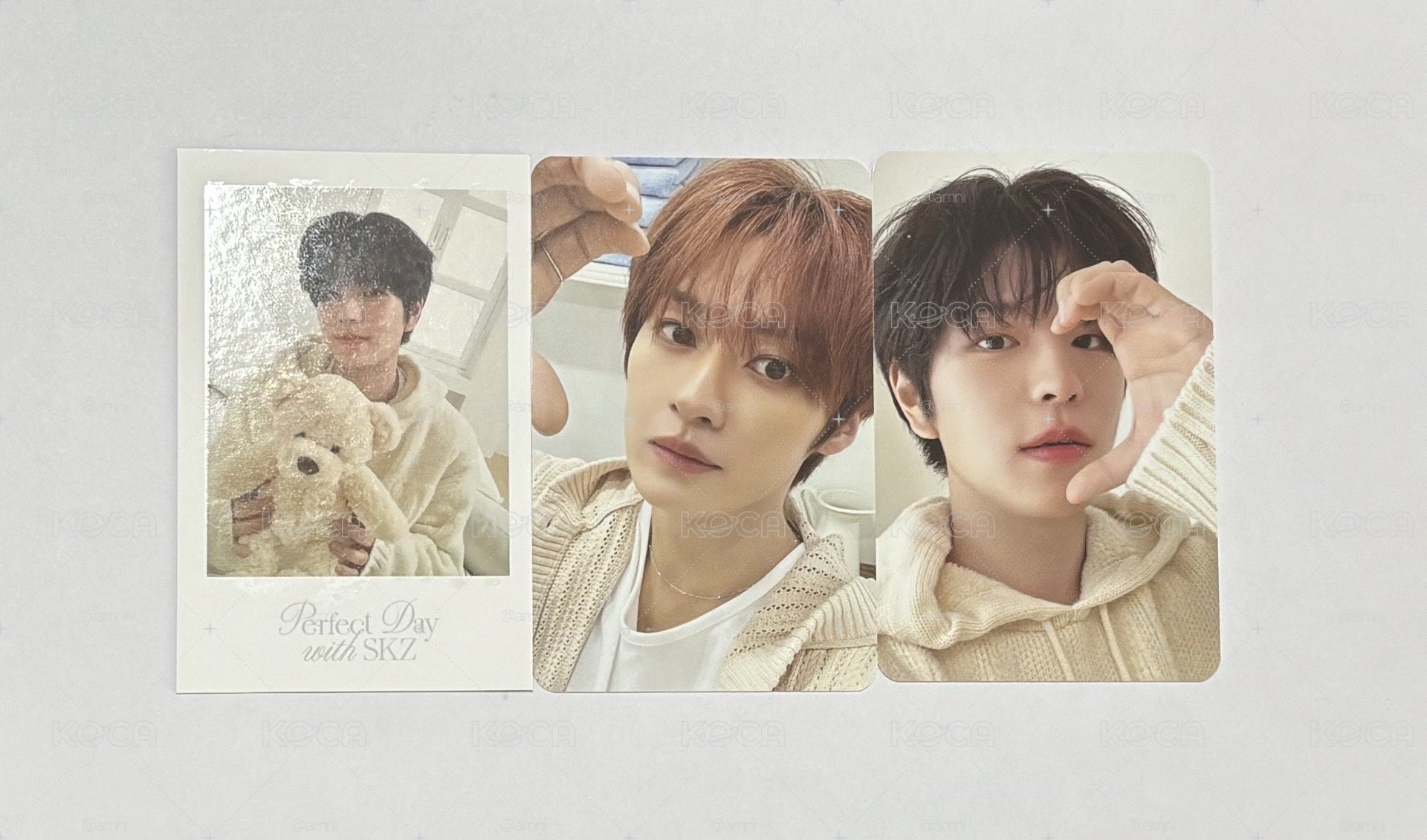 Stray kids 李旻浩金昇玟小卡