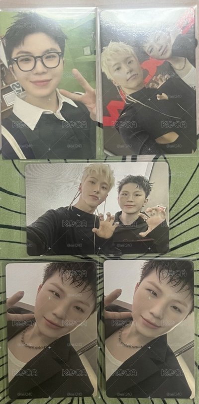 Woozi 李知勳 專卡 特典卡 榮勳
