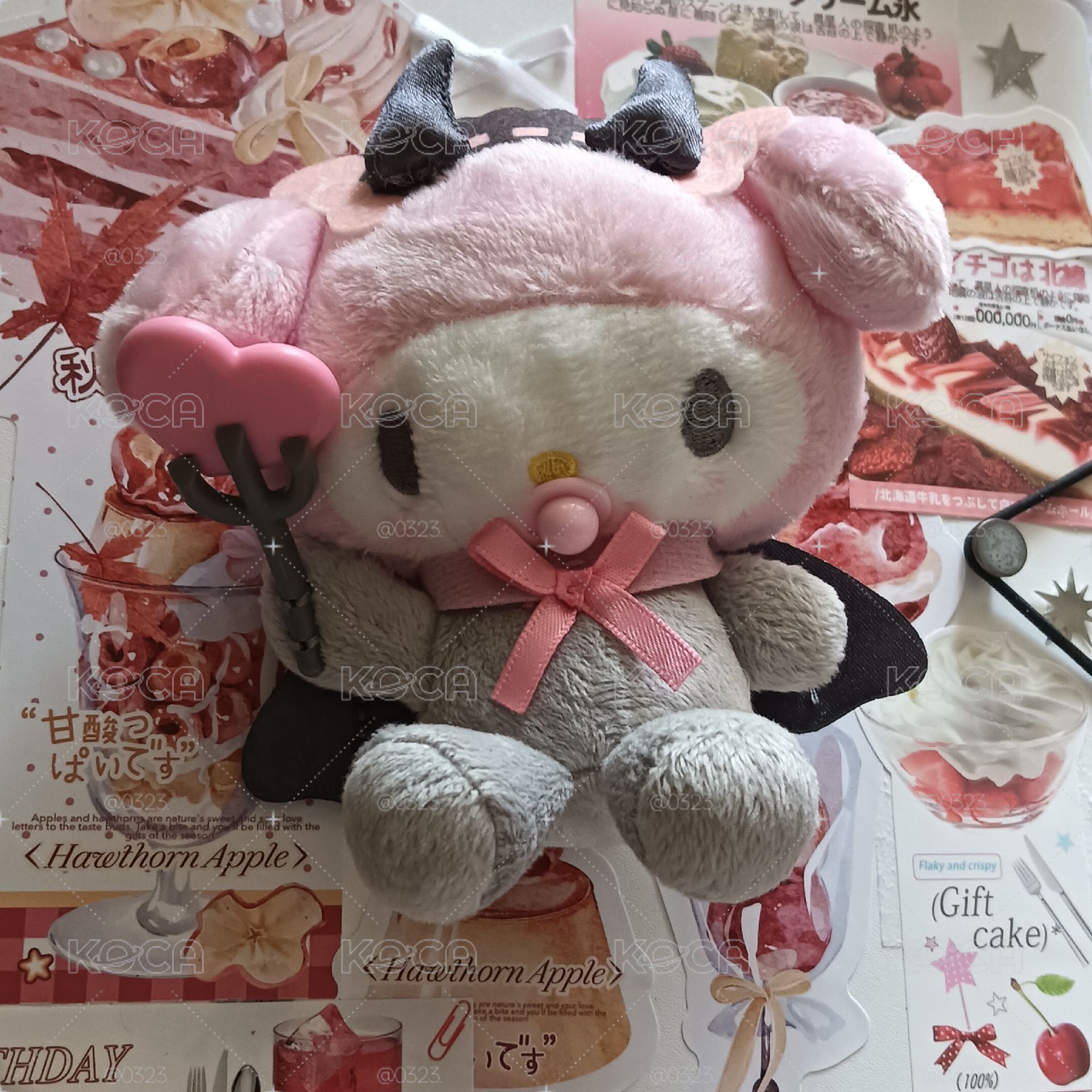 天使惡魔奶嘴寶寶 吊娃