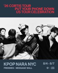 26’巡迴 紐約限定 Kpop Nara 手持扇