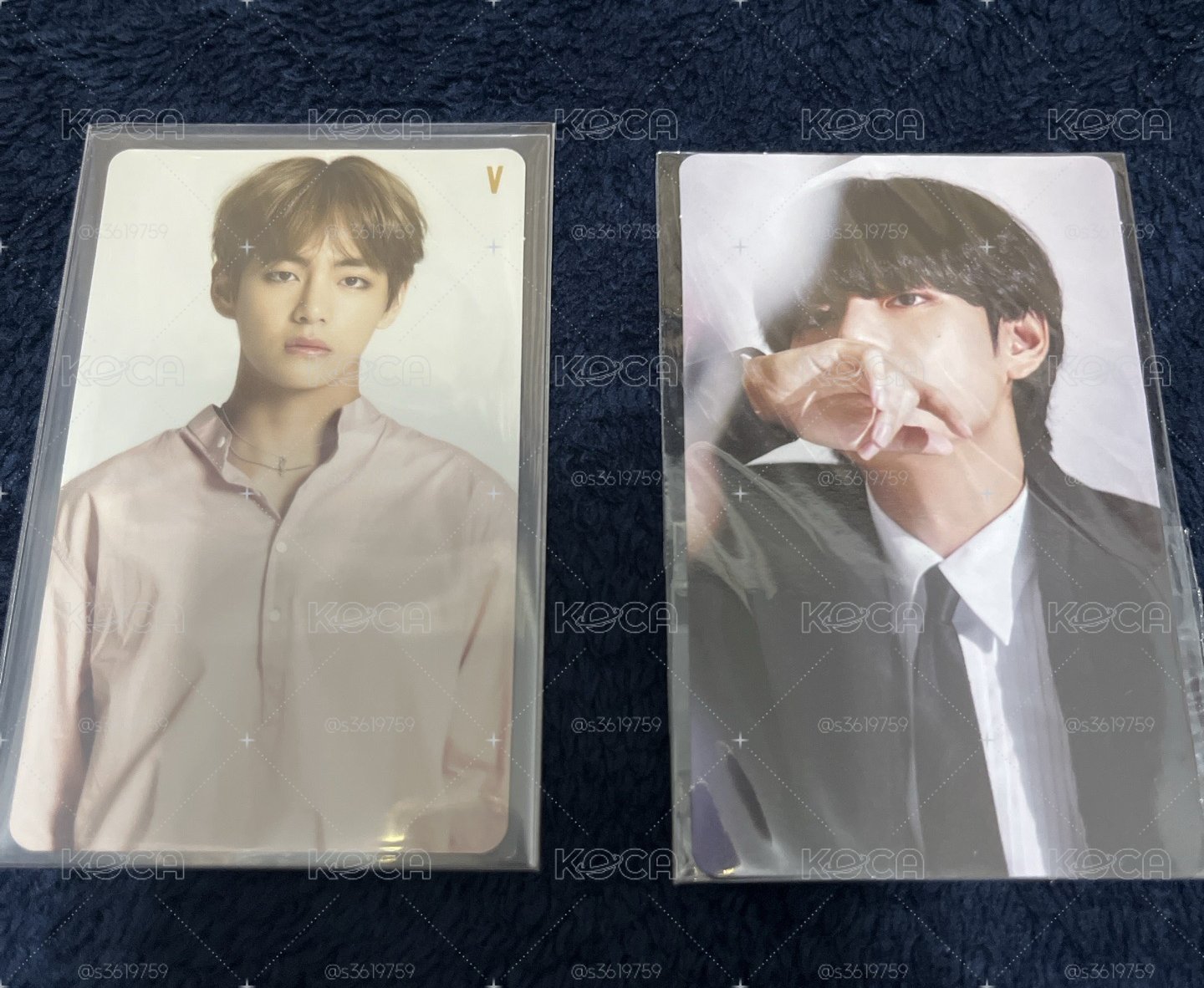 BTS 泰亨V 日專小卡 The fect周邊小卡（台灣墊腳石通路）