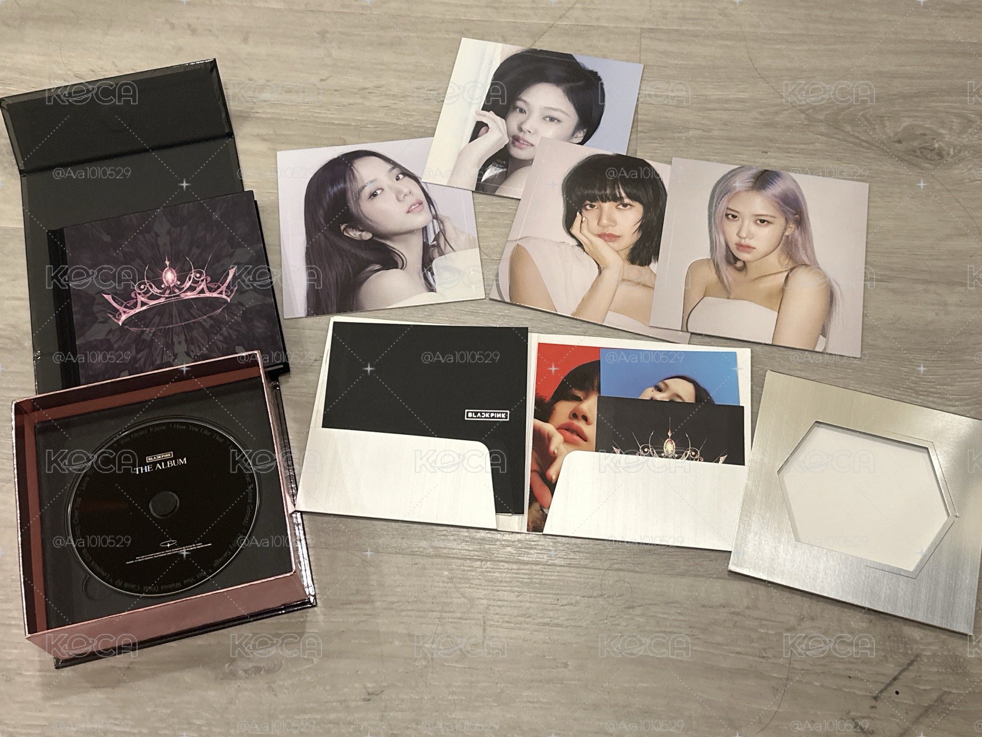 black pink正規一THE ALBUN