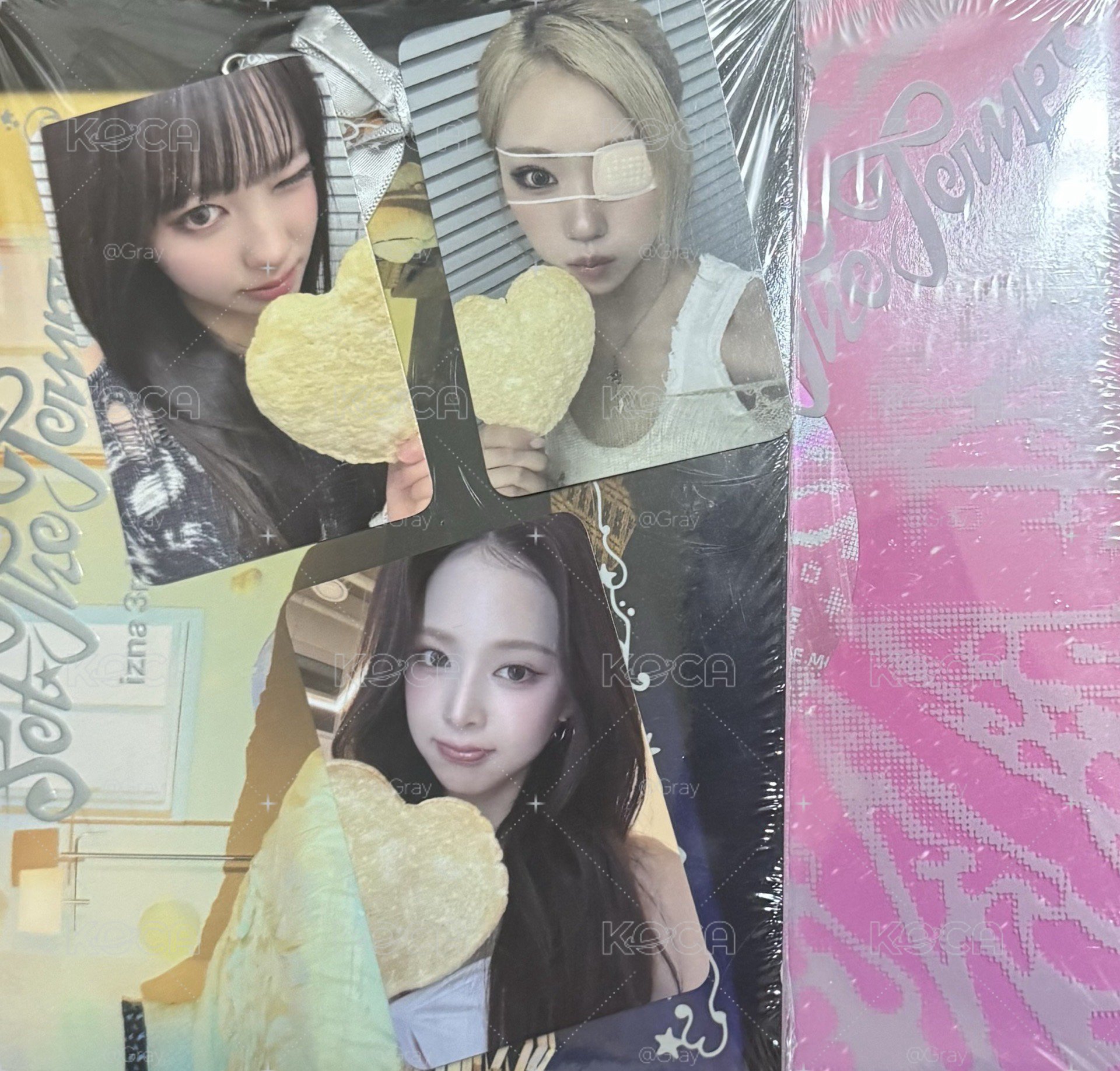 IZNA 迷三 koreepop 台北簽售卡 