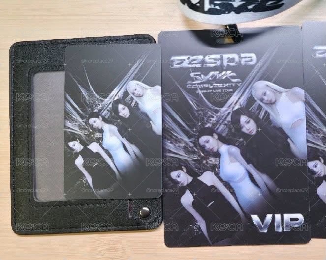現貨 aespa 冬球衣（無小卡）+vip入場禮護照小卡吊牌整組 不拆售