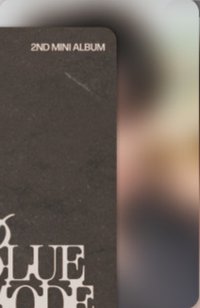 BLUE MODE 電子專 專輯卡 