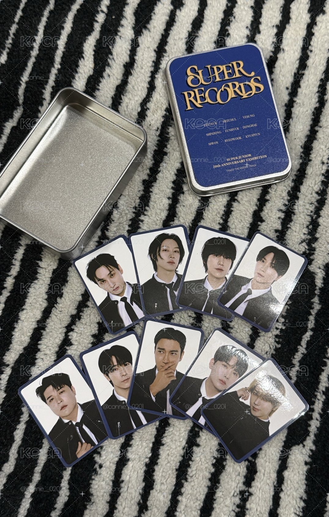 Super Junior Super records 貼紙