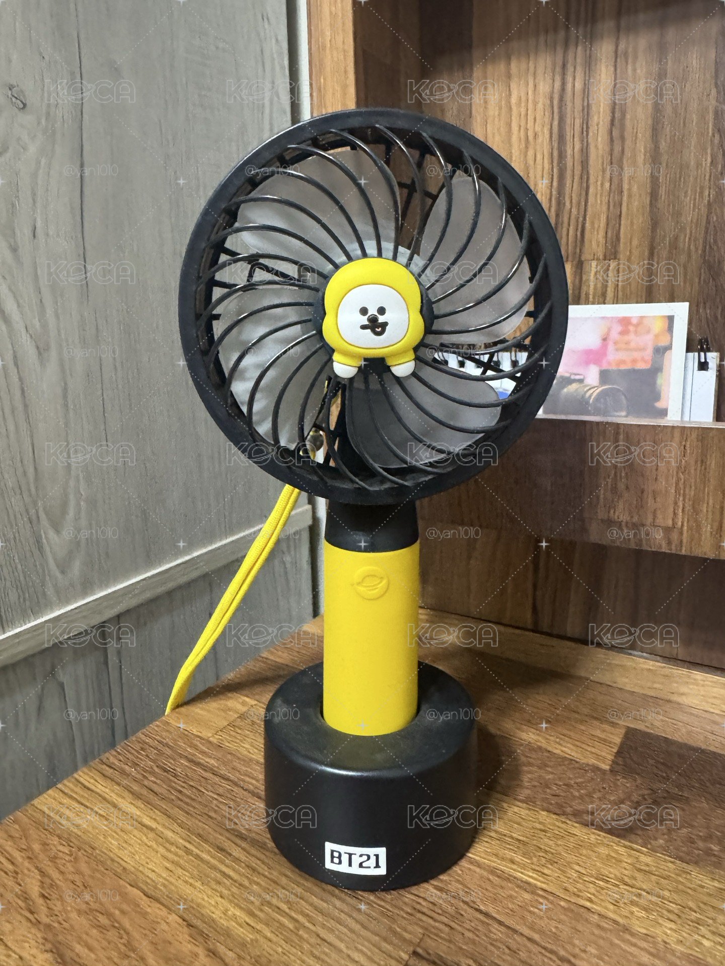 二手 BT21 Chimmy 一代手持風扇