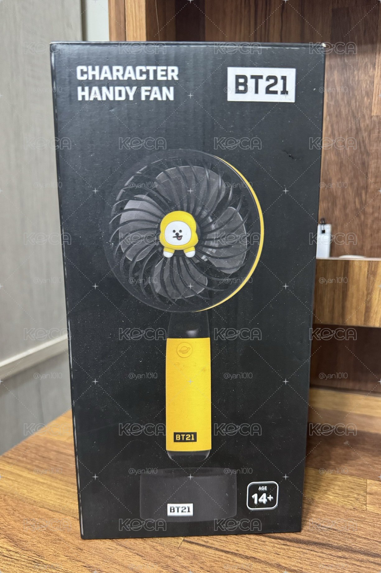 二手 BT21 Chimmy 一代手持風扇