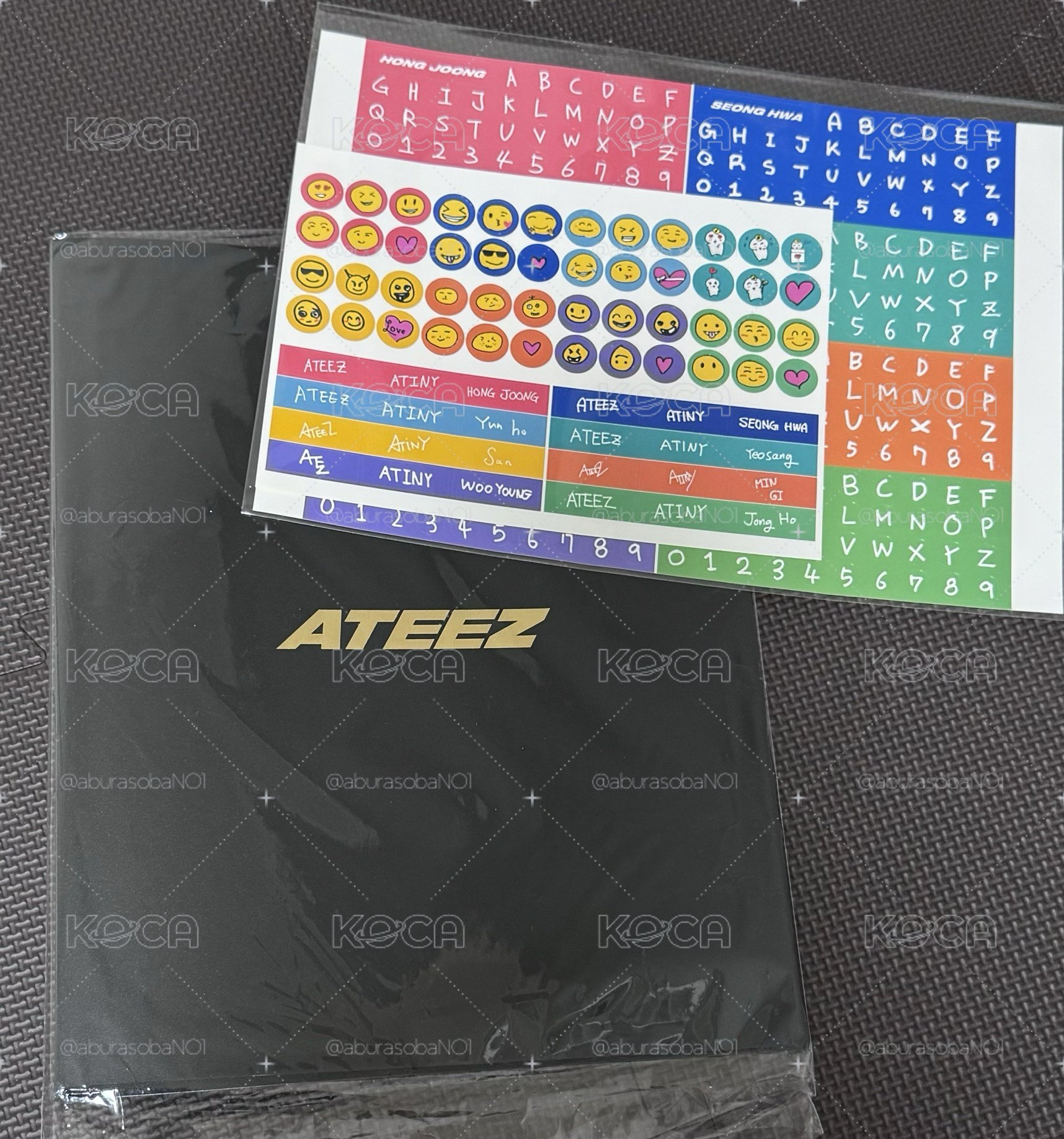 ATEEZ 日本FC卡冊