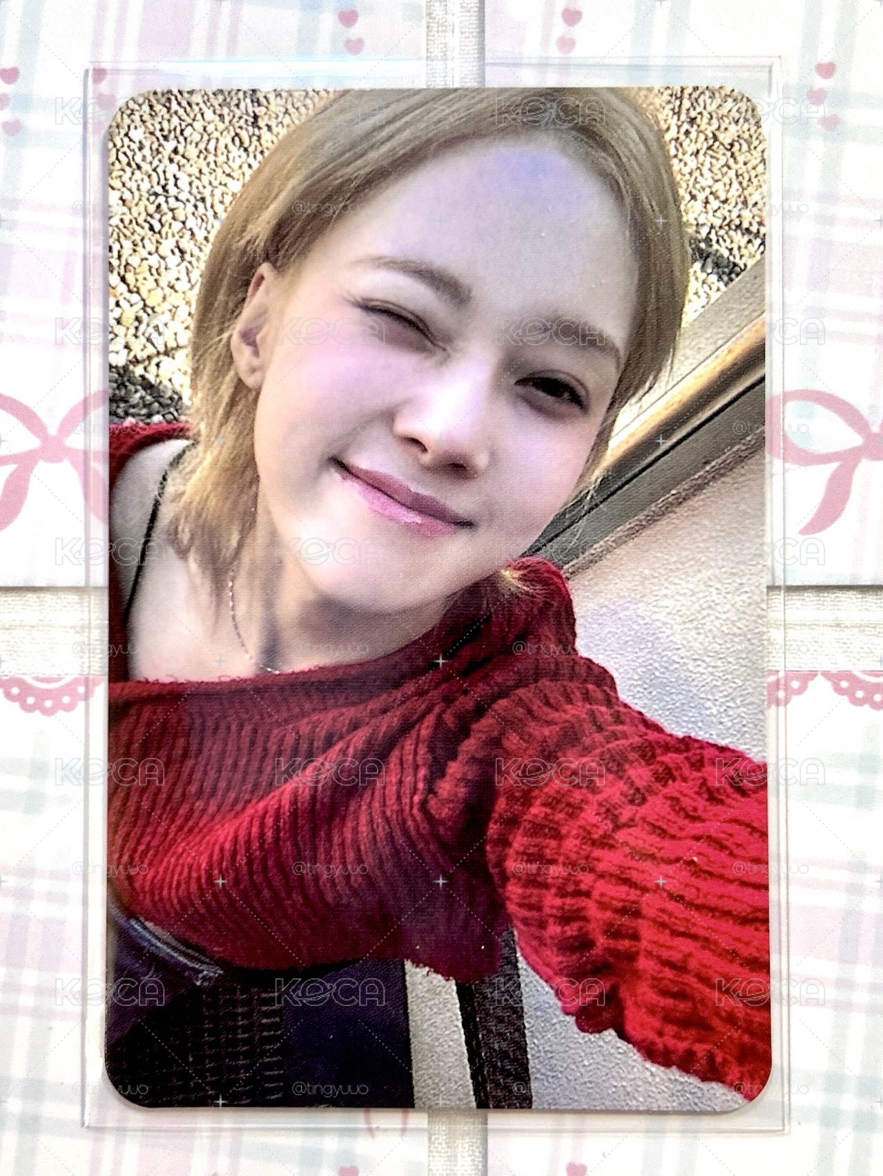 k4毛衣冬 紅衣冬