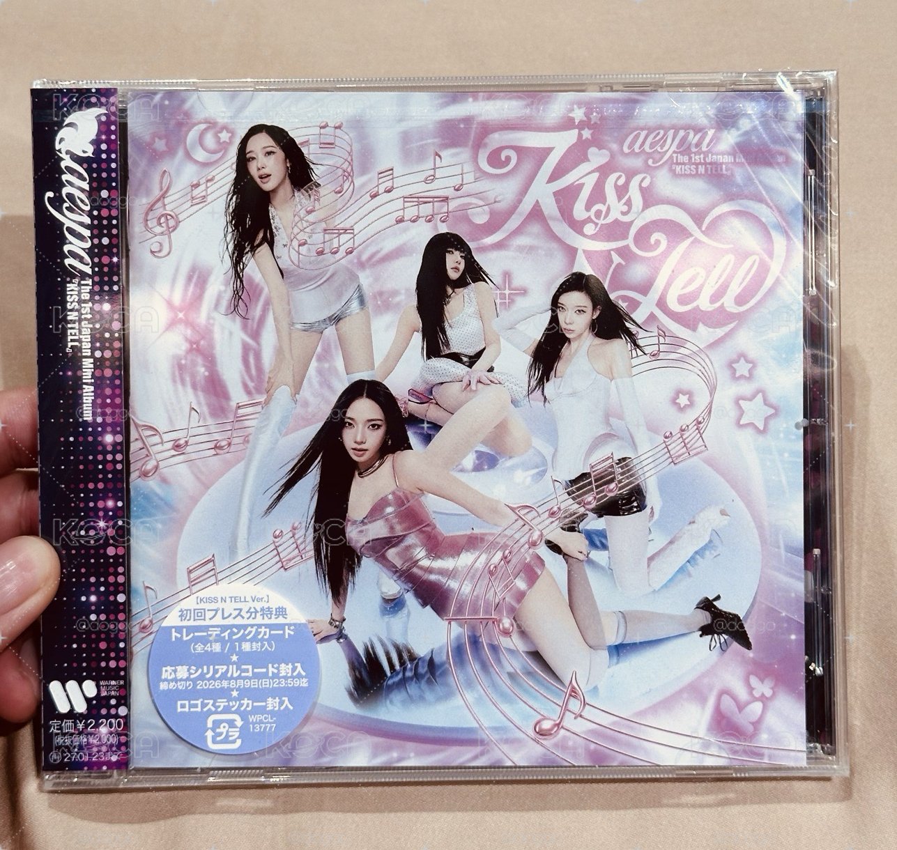kiss n tell 全新未拆