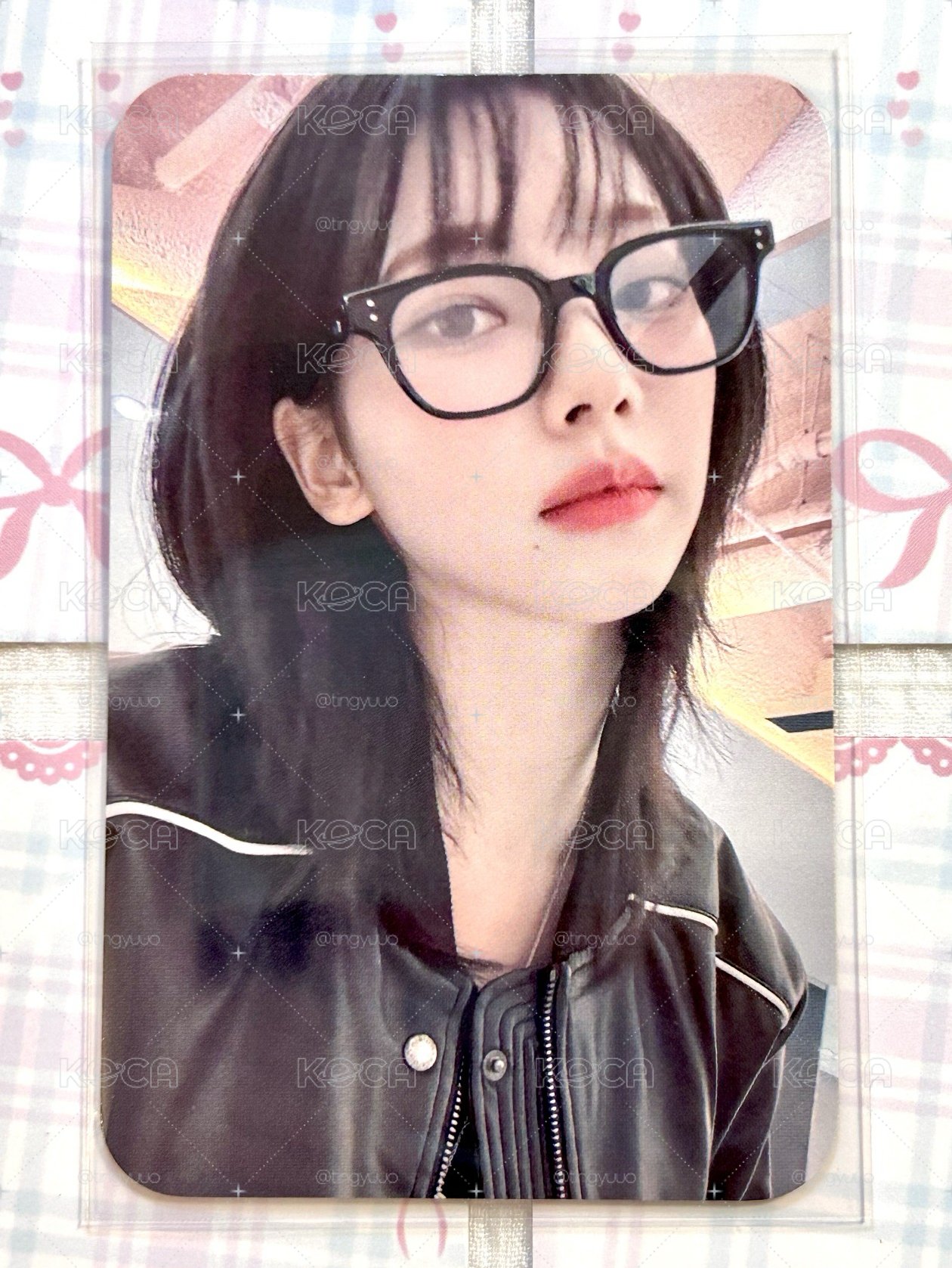 愛豆驛站眼鏡柚 不是電子蝴蝶，是在你身邊的我