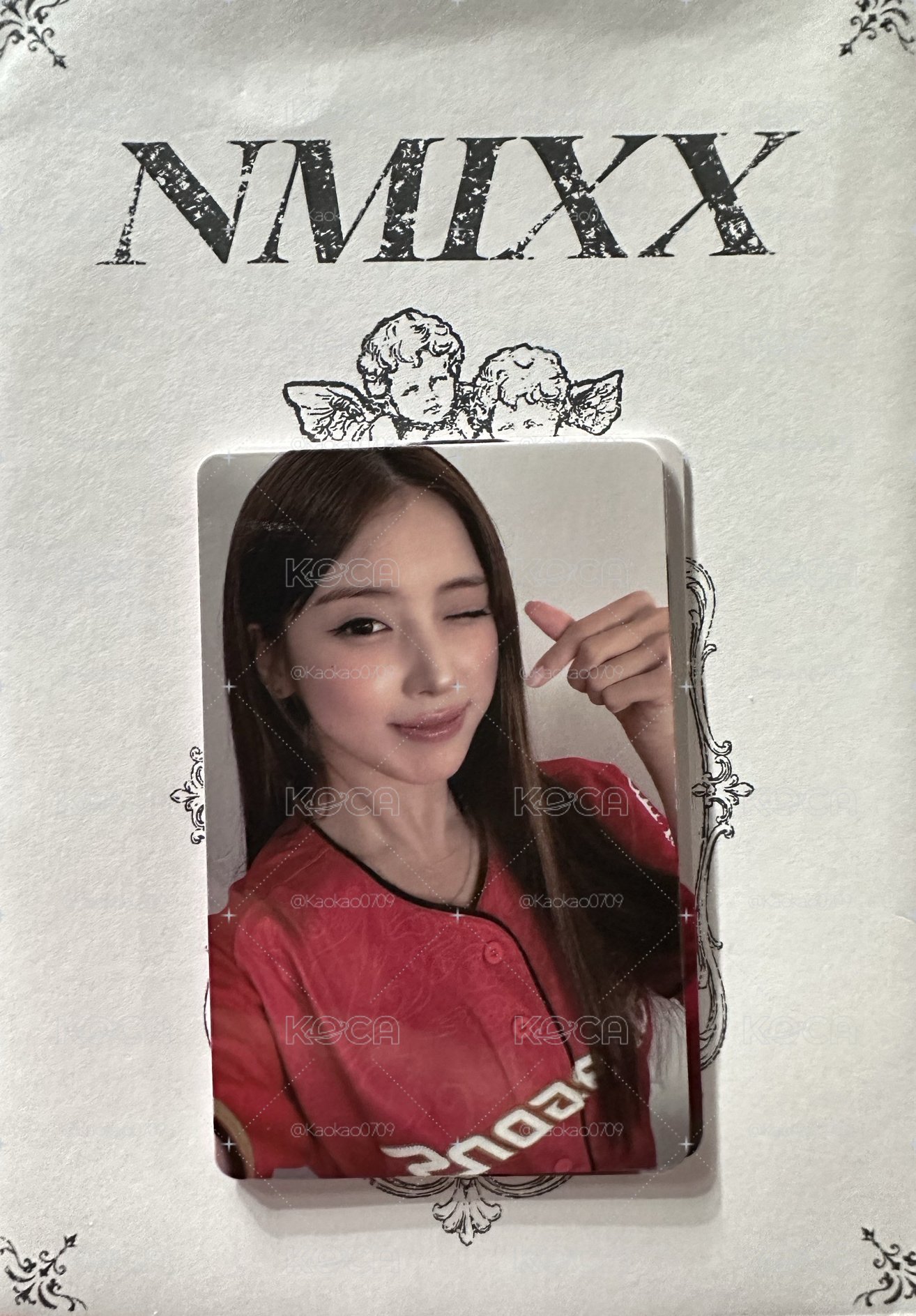 NMIXX 味全龍入場小卡