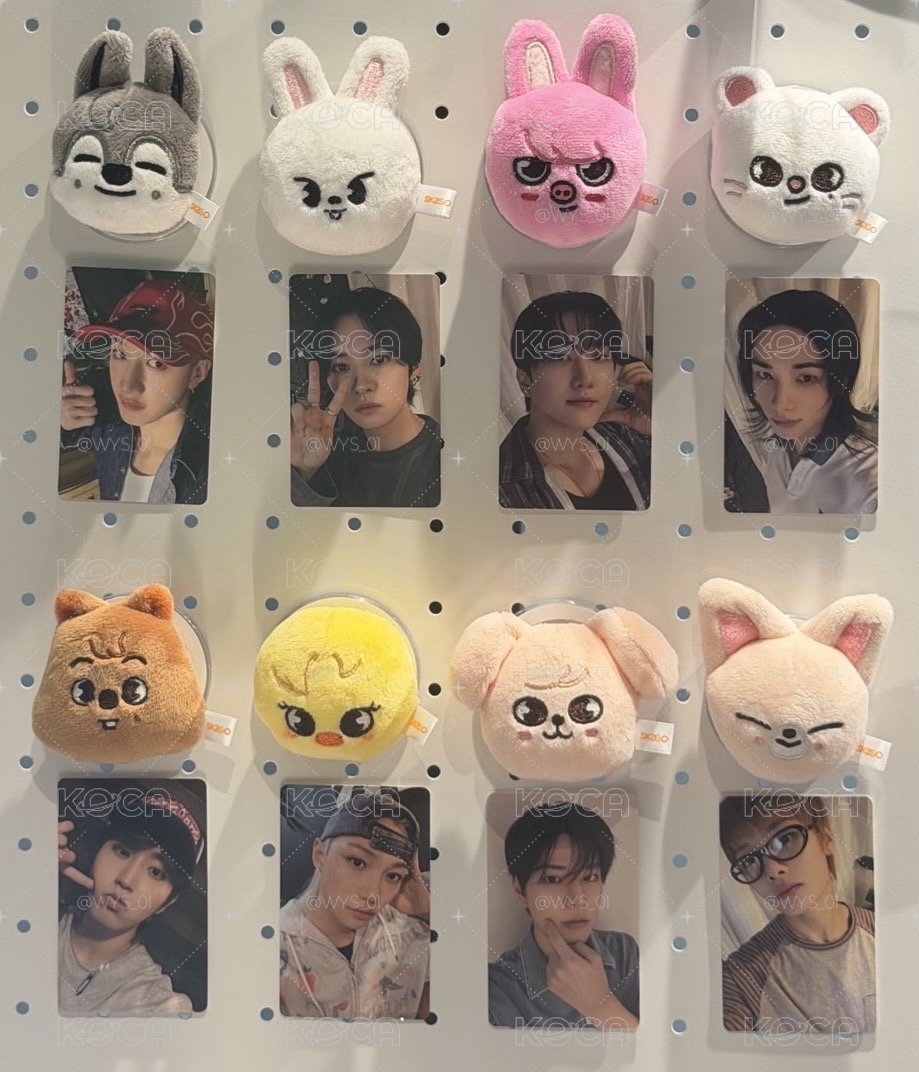 在韓現貨 skz 快閃店 手機支架含卡