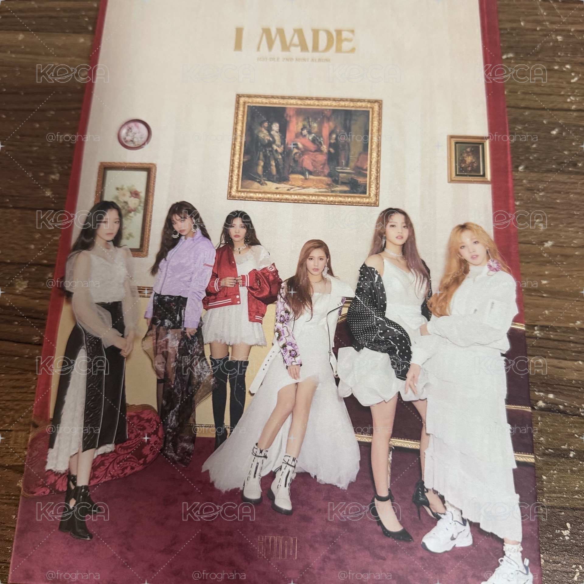 (G)I-DLE I MADE 全專不拆售 金標 金框