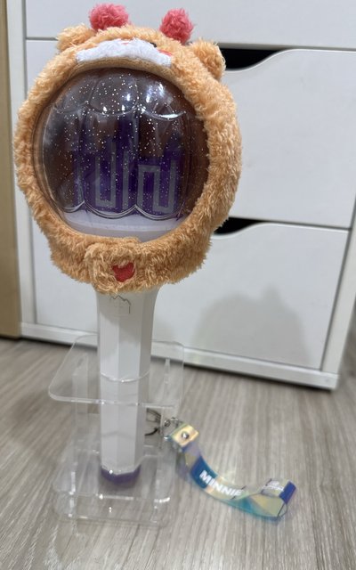 idle二代手燈+雨琦手燈套+Minnie手燈繩