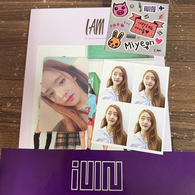 (G)i-dle 金標全專 米妮小卡 薇娟貼紙