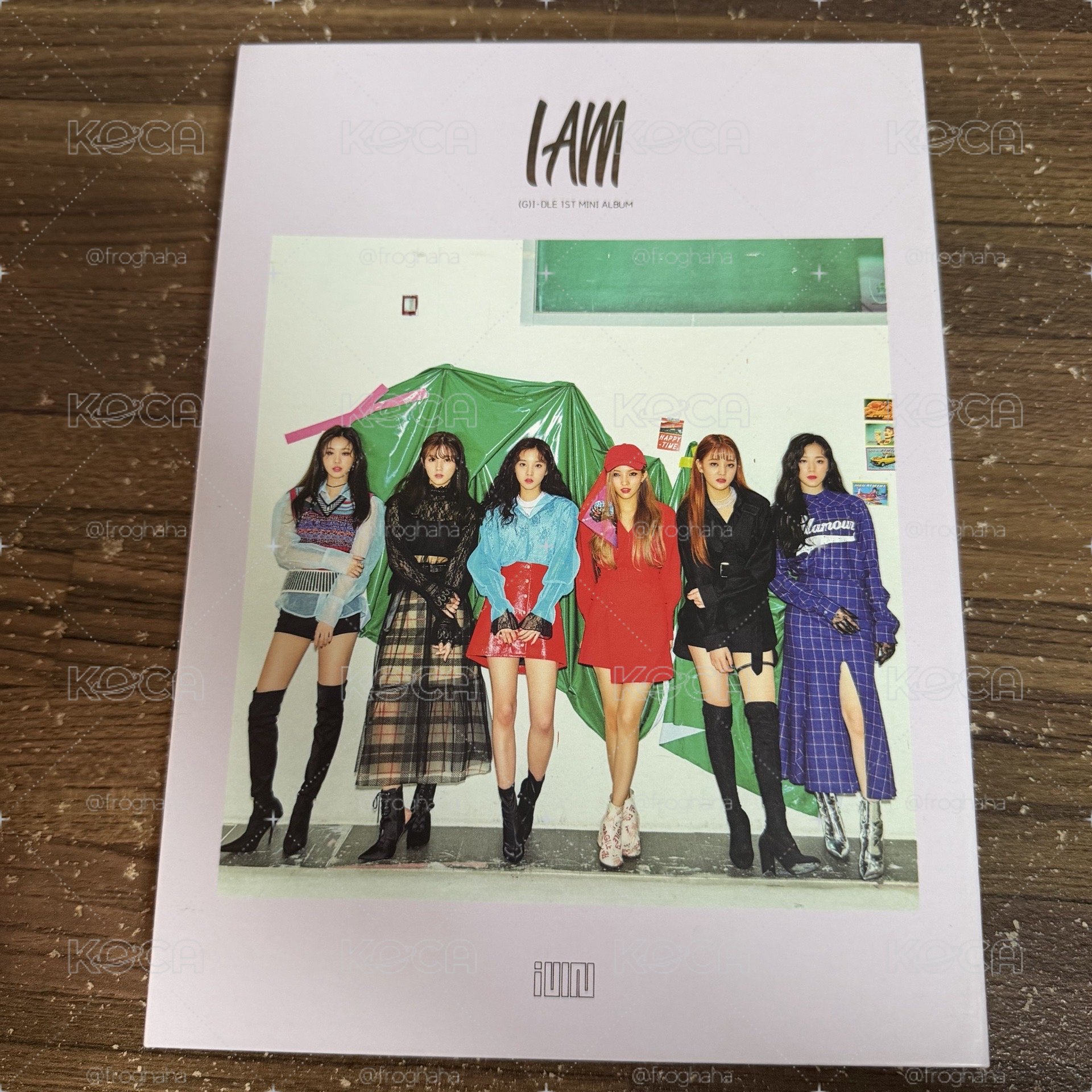 (G)i-dle 金標全專 米妮小卡 薇娟貼紙
