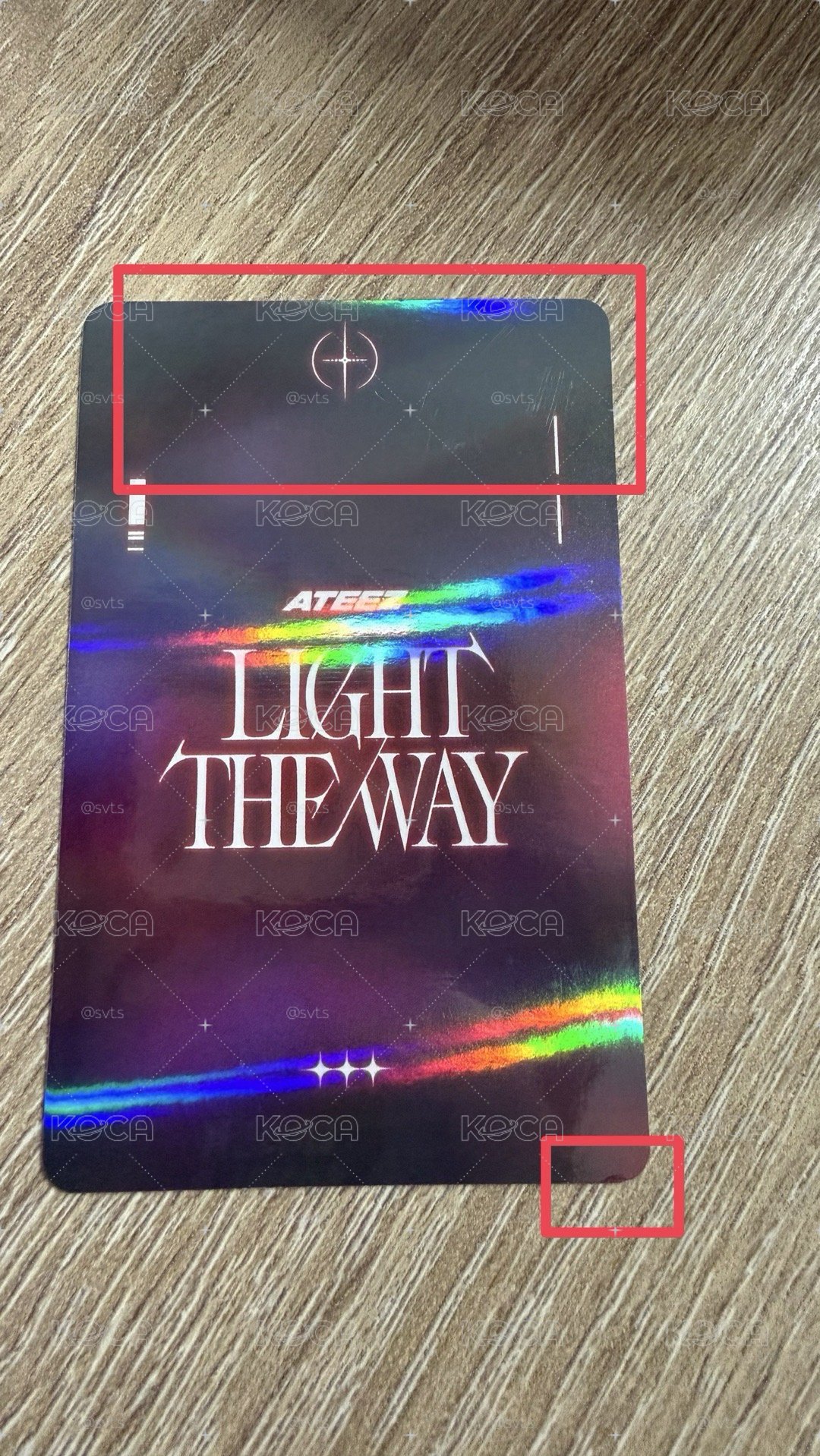 Light the Way 特典電影卡 崔傘