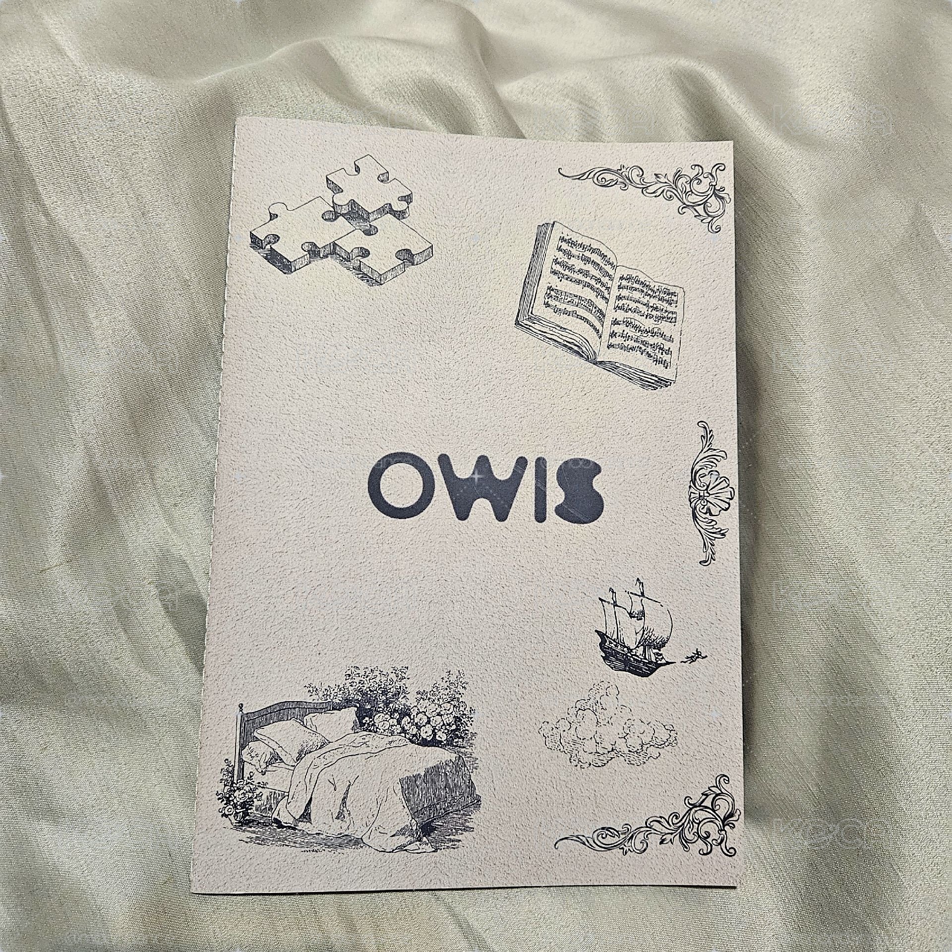 OWIS 迷一 官方MD 筆記本，全新未使用