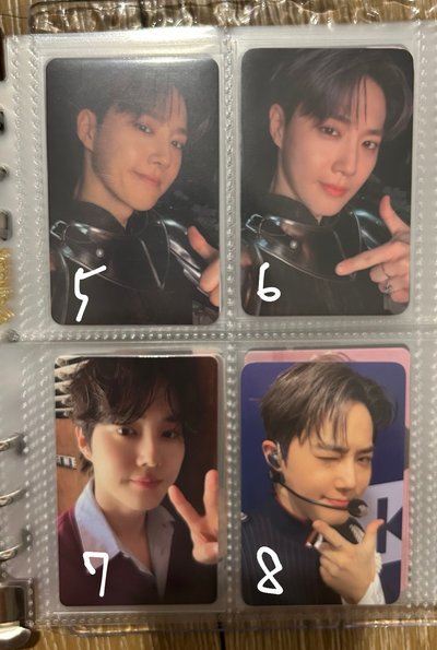 SUHO 金俊勉各小卡