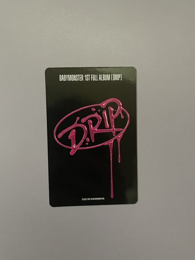 DRIP 專輯卡 ZIP LOCK版專卡 Rora