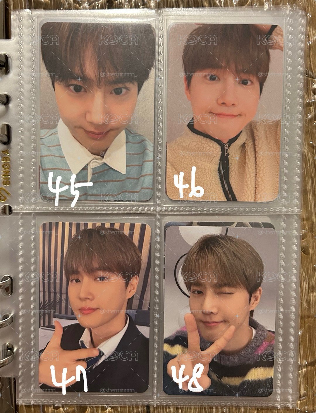 SUHO金俊勉小卡2