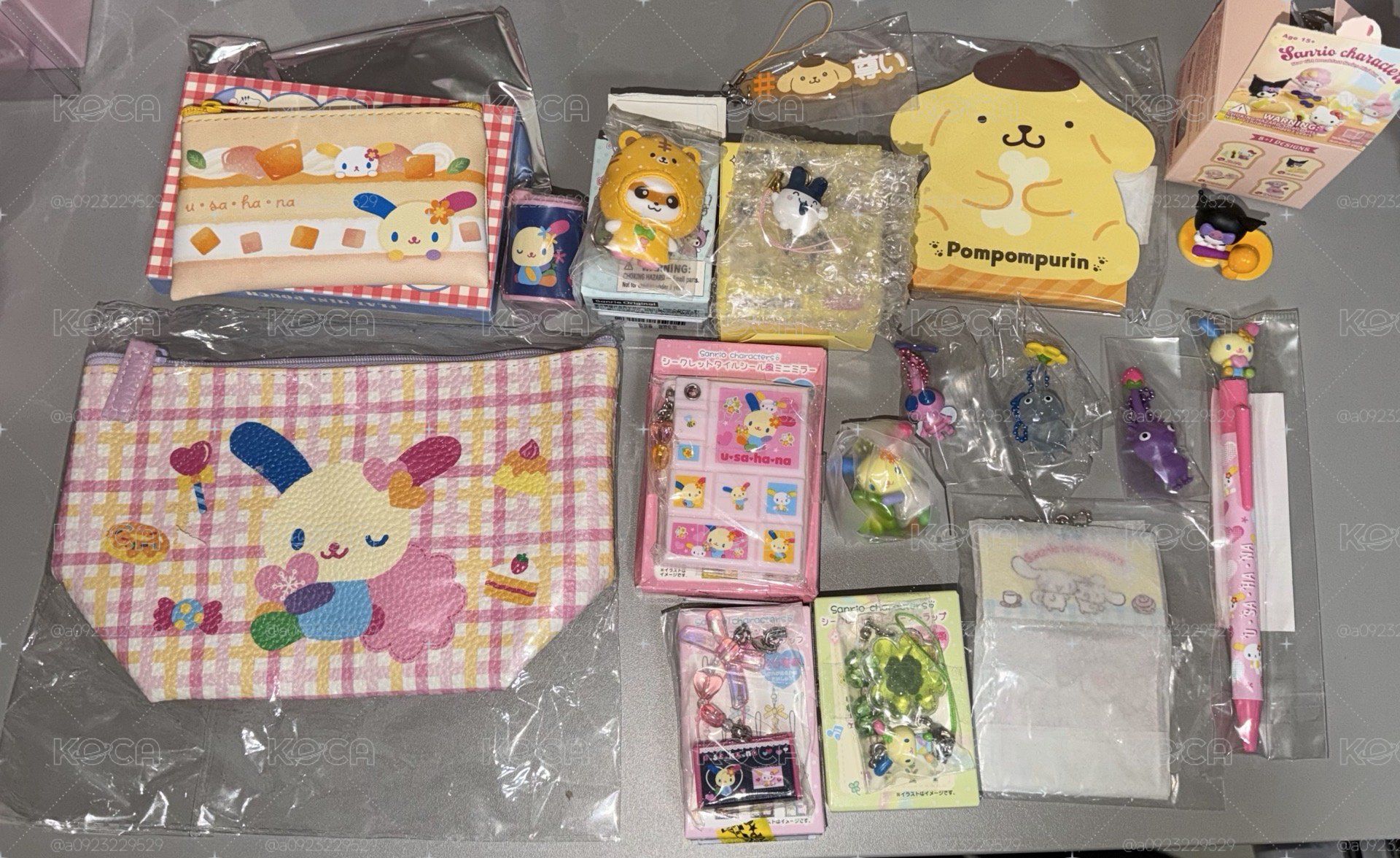 花小兔、皮克敏、布丁狗