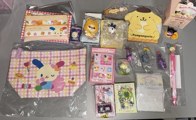 花小兔、皮克敏、布丁狗