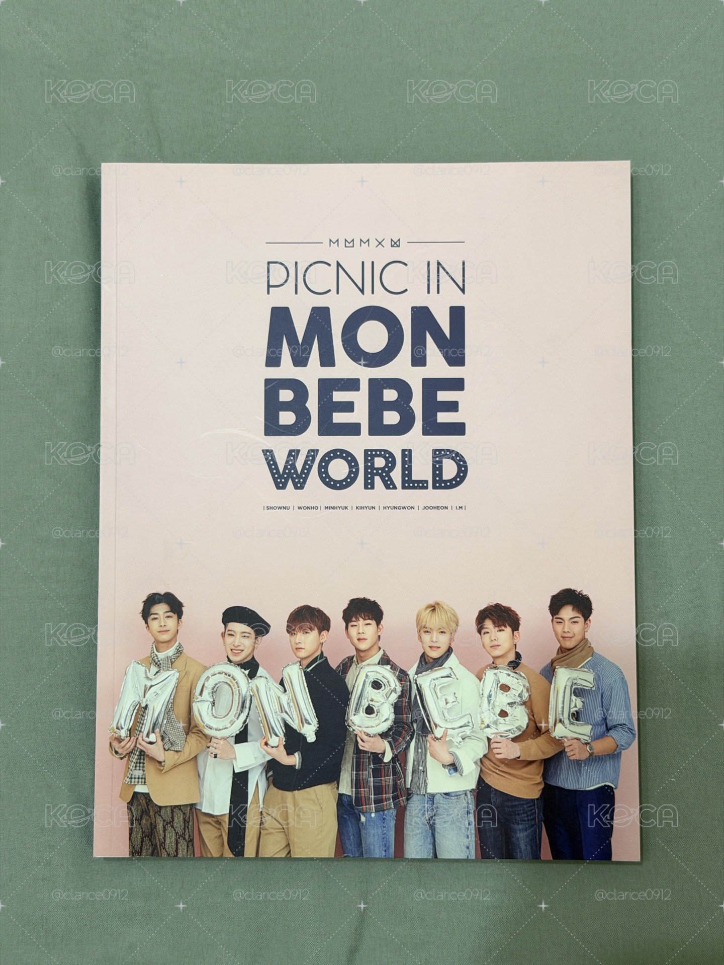MONSTA X 寫真 picnic in monbebe world