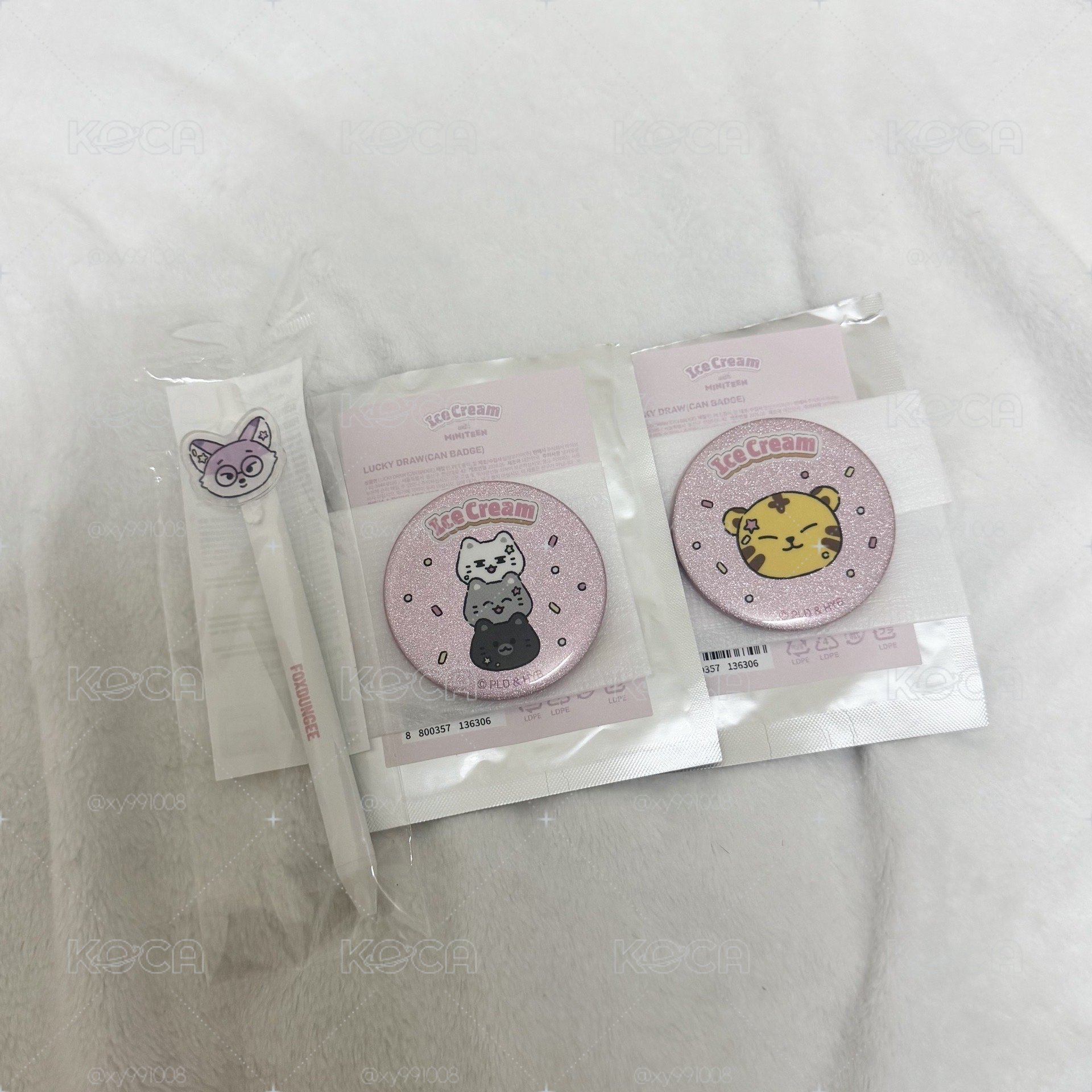 SEVENTEEN MINITEEN筆+徽章