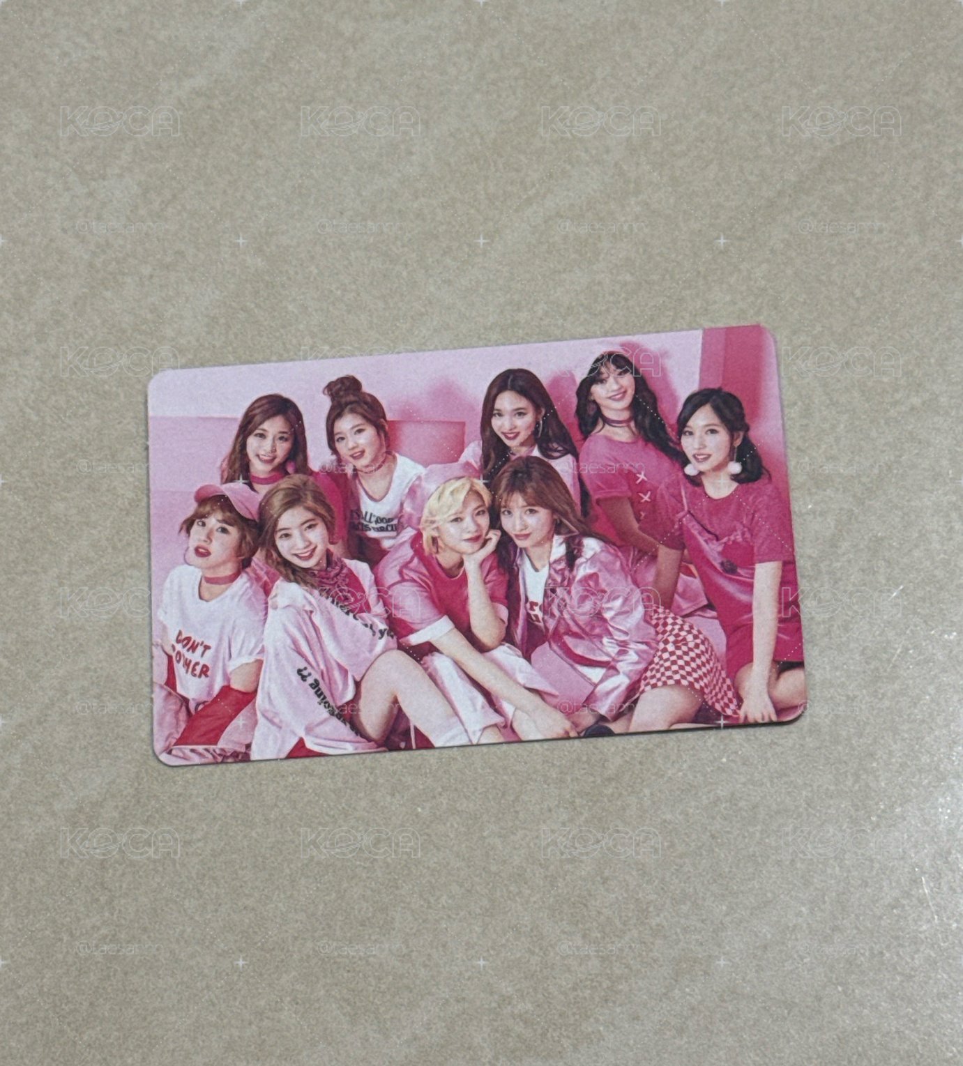 twice 日專 團卡