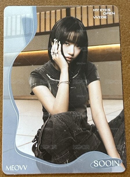 Meovv Sooin teleca 收藏卡