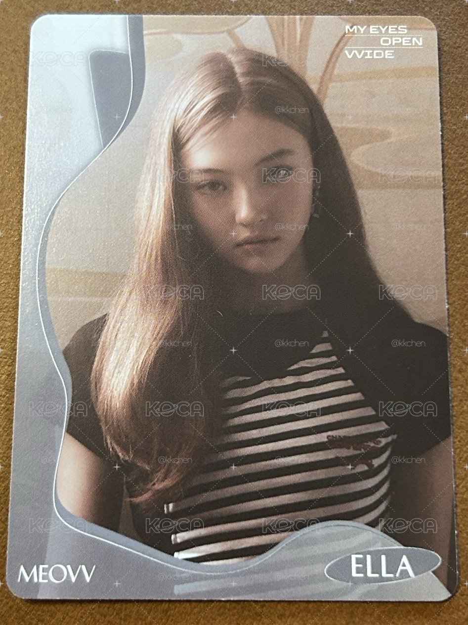 Meovv Ella teleca 收藏卡