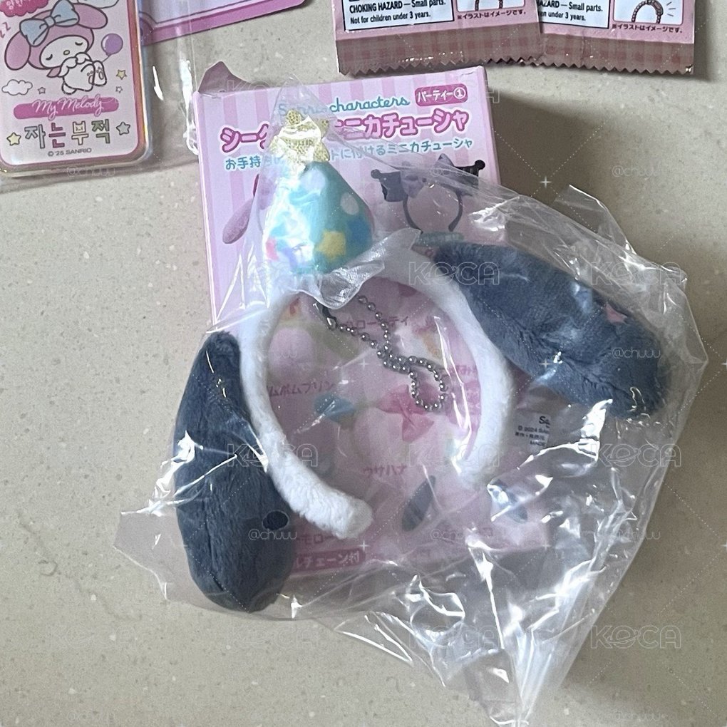 三麗鷗 帕恰狗玩偶髮箍