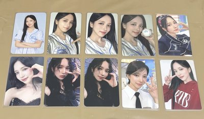 TWICE 南卡九週年棒球卡、小盤 20張